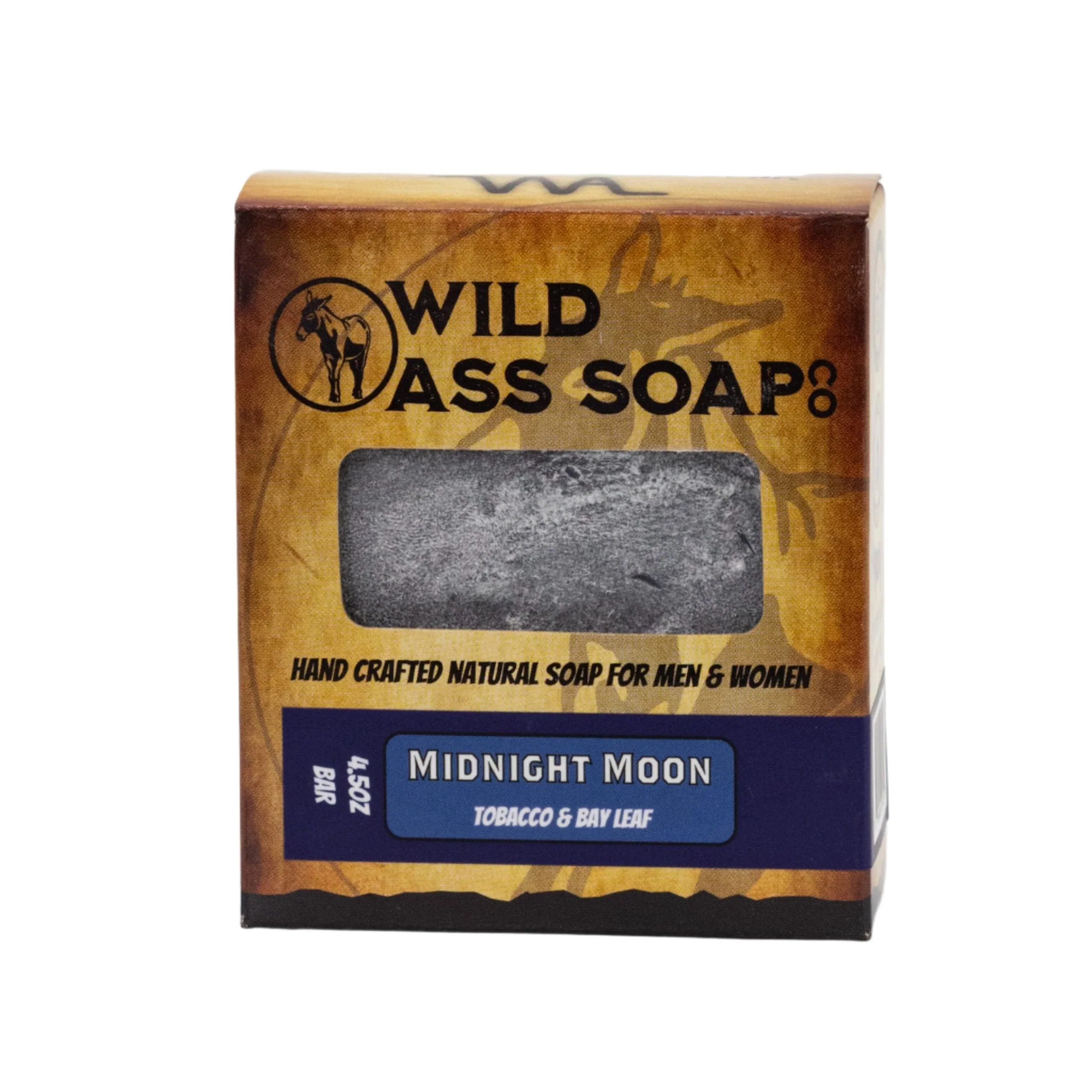 Tallow Bar Soap | Midnight Moon Scent | Pack of 6 | 4.5 oz | Palm Oil & Paraben Free | Wild Ass Soap Co - Image 2