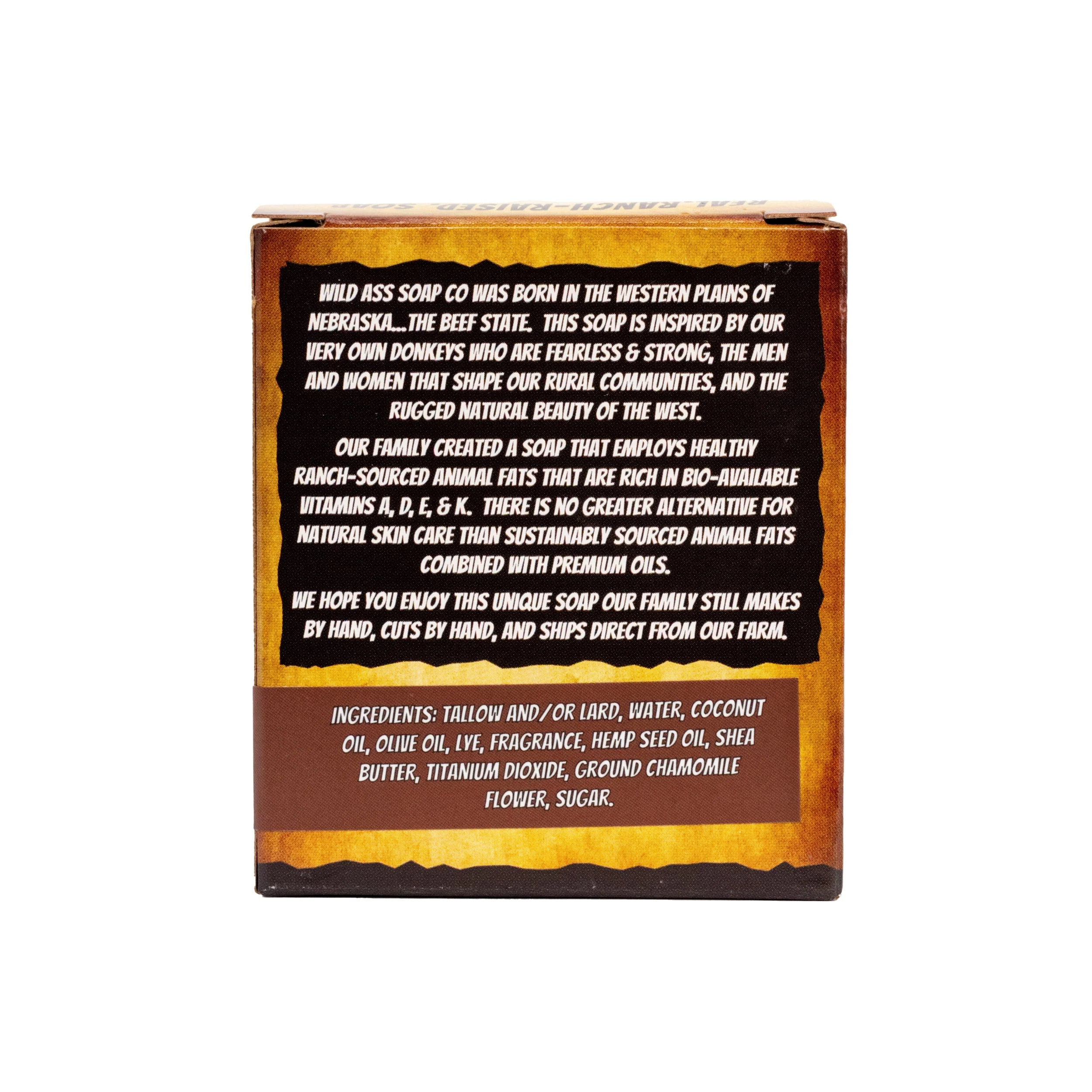 Tallow Bar Soap | Wild Heart Scent | Pack of 6 | 4.5 oz | Palm Oil & Paraben Free | Wild Ass Soap Co - Image 3