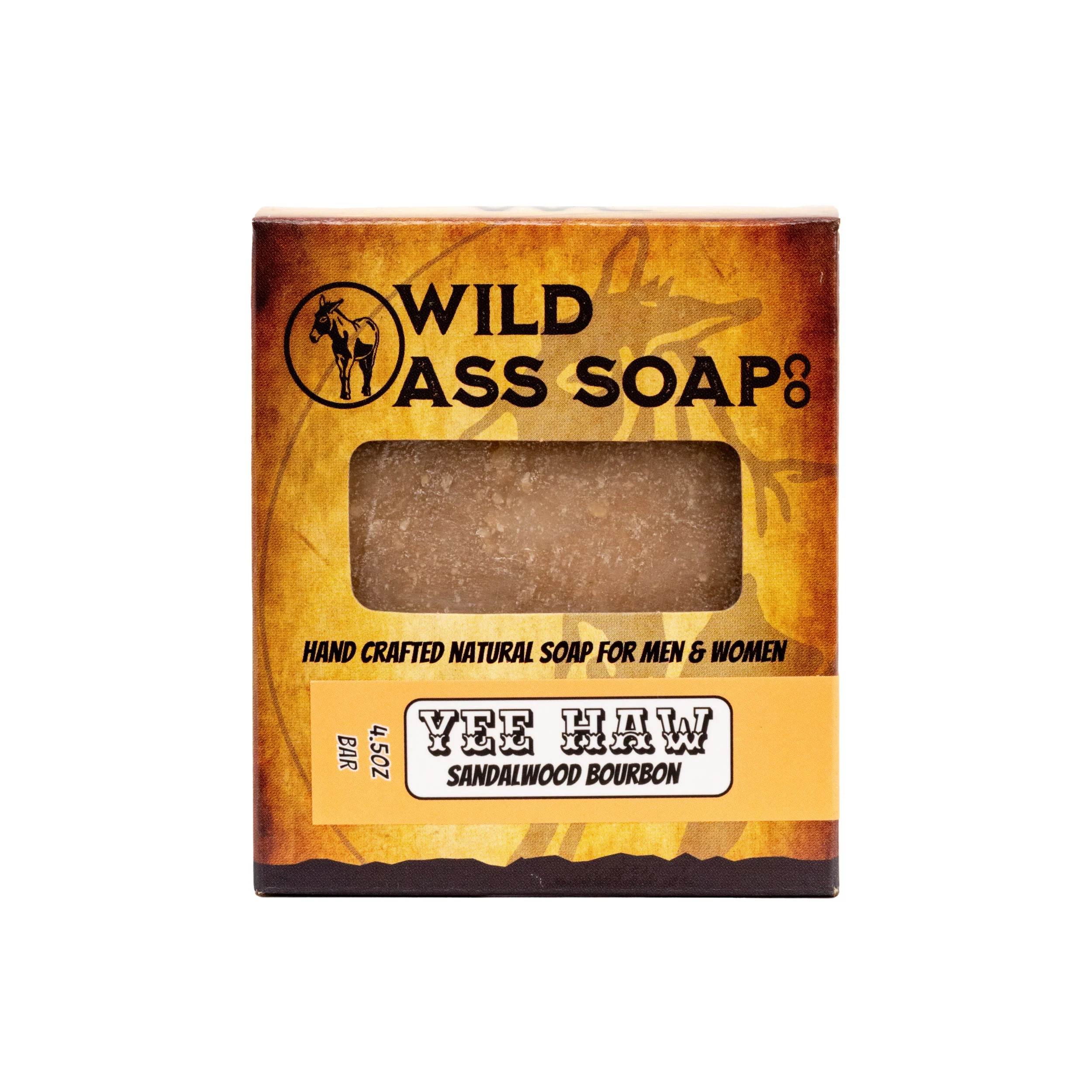 Tallow Bar Soap | Yee Haw Scent | Pack of 3 | 4.5 oz | Palm Oil & Paraben Free | Wild Ass Soap Co - Image 2