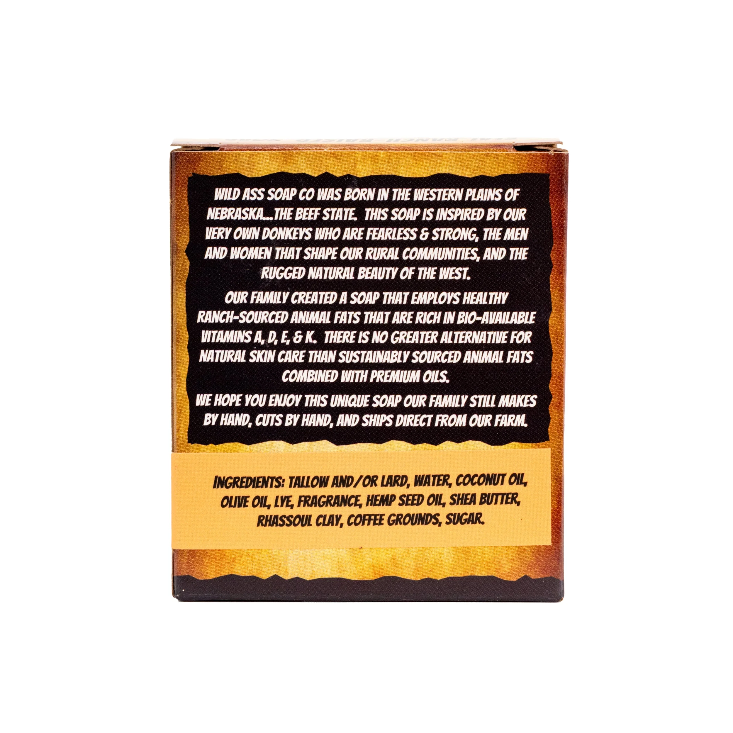 Tallow Bar Soap | Yee Haw Scent | Pack of 3 | 4.5 oz | Palm Oil & Paraben Free | Wild Ass Soap Co - Image 3