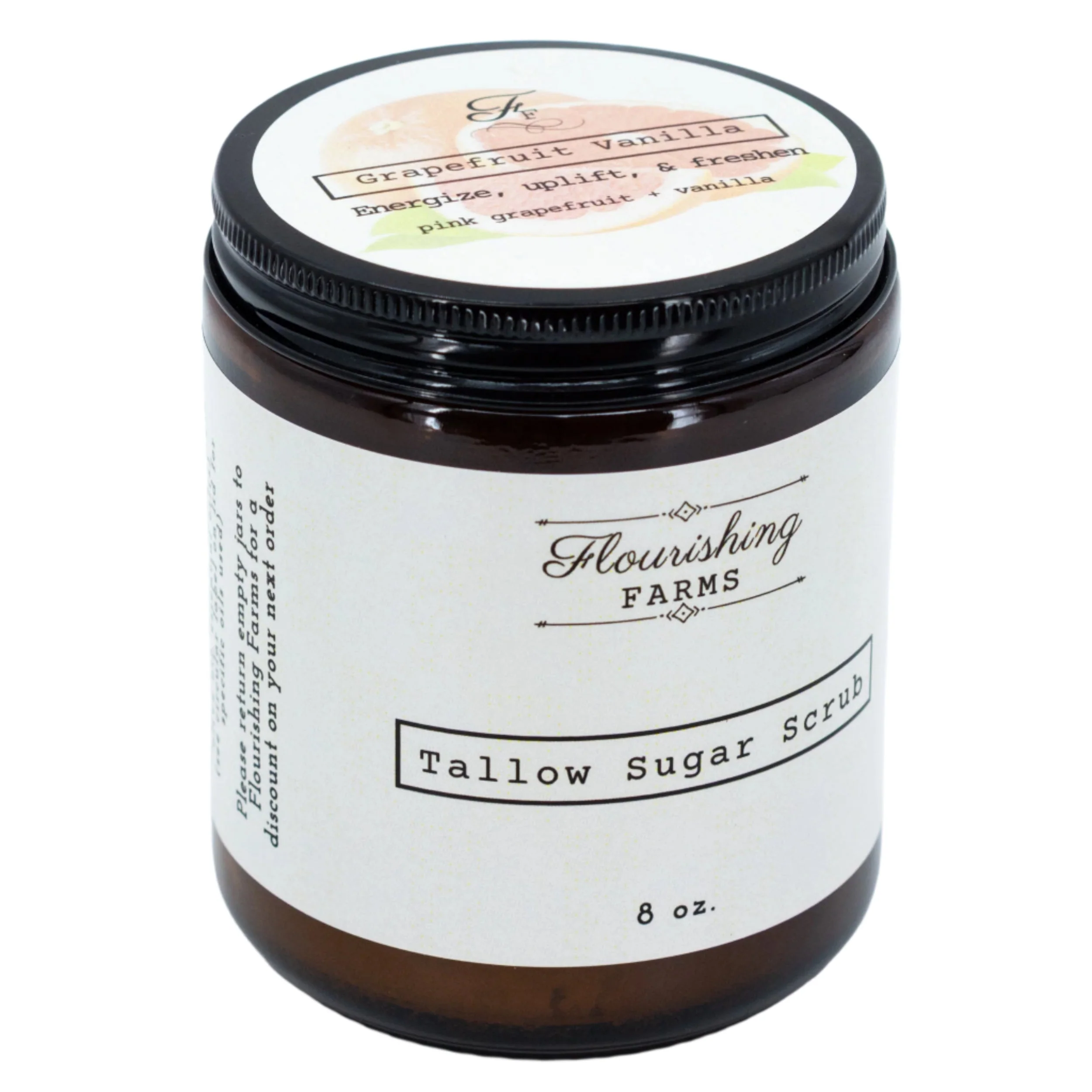Tallow Sugar Scrub | Multiple Scents and Sizes | Flourishing Farms - Image 12