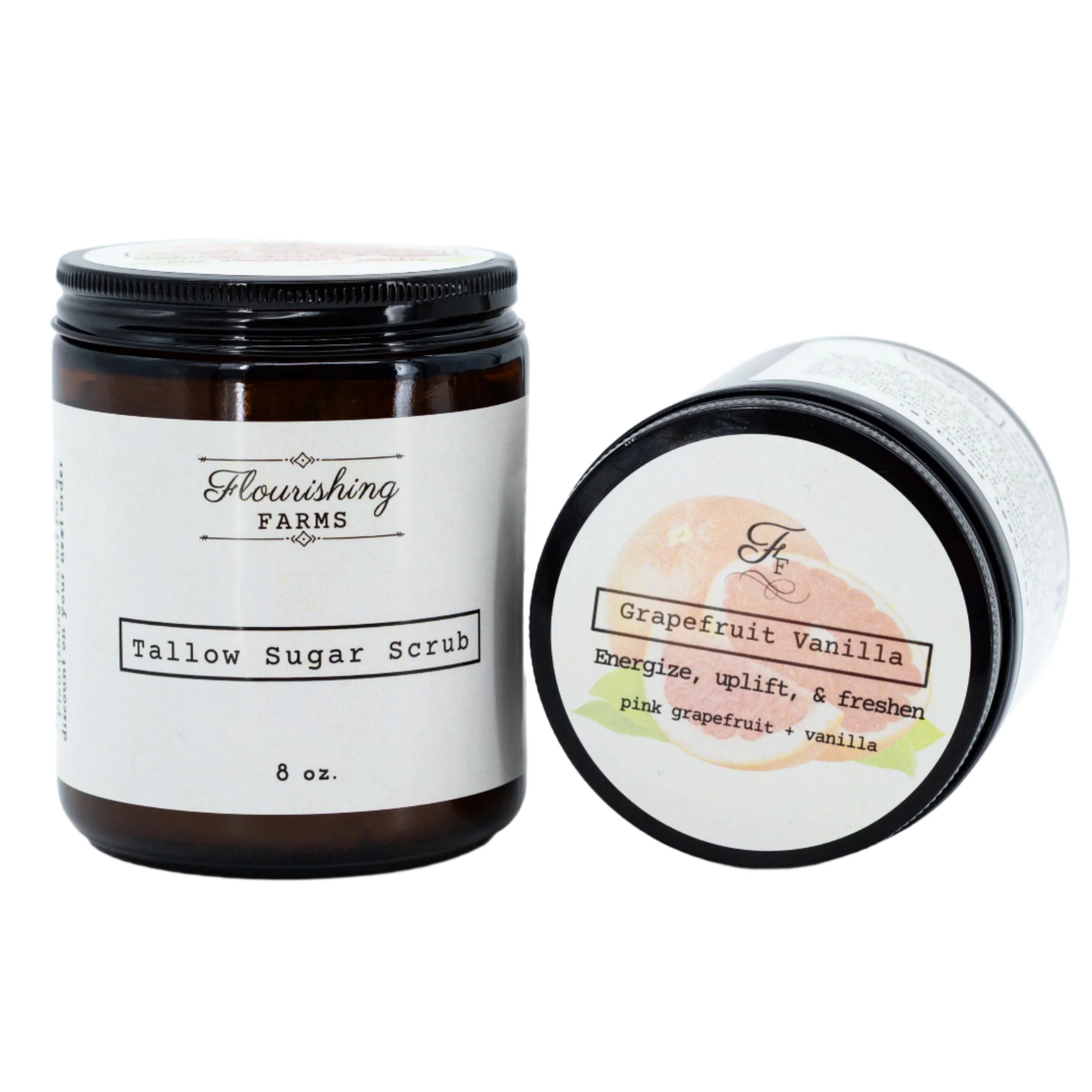 Tallow Sugar Scrub | Multiple Scents and Sizes | Flourishing Farms - Image 13