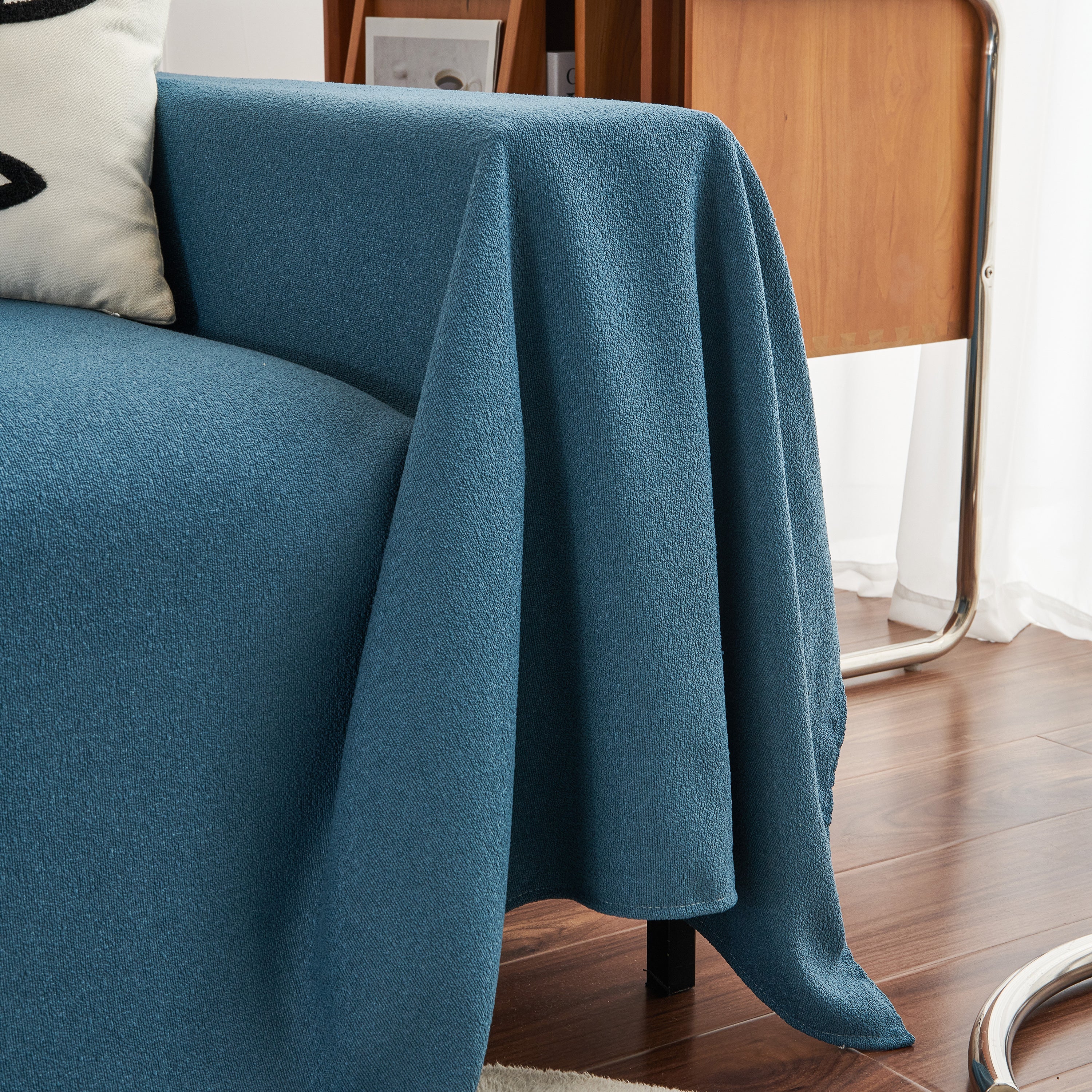 Teddy Throw Blanket and Stylish Slipcover for Couch, Waterproof Sofa Cover for Pets - Image 72