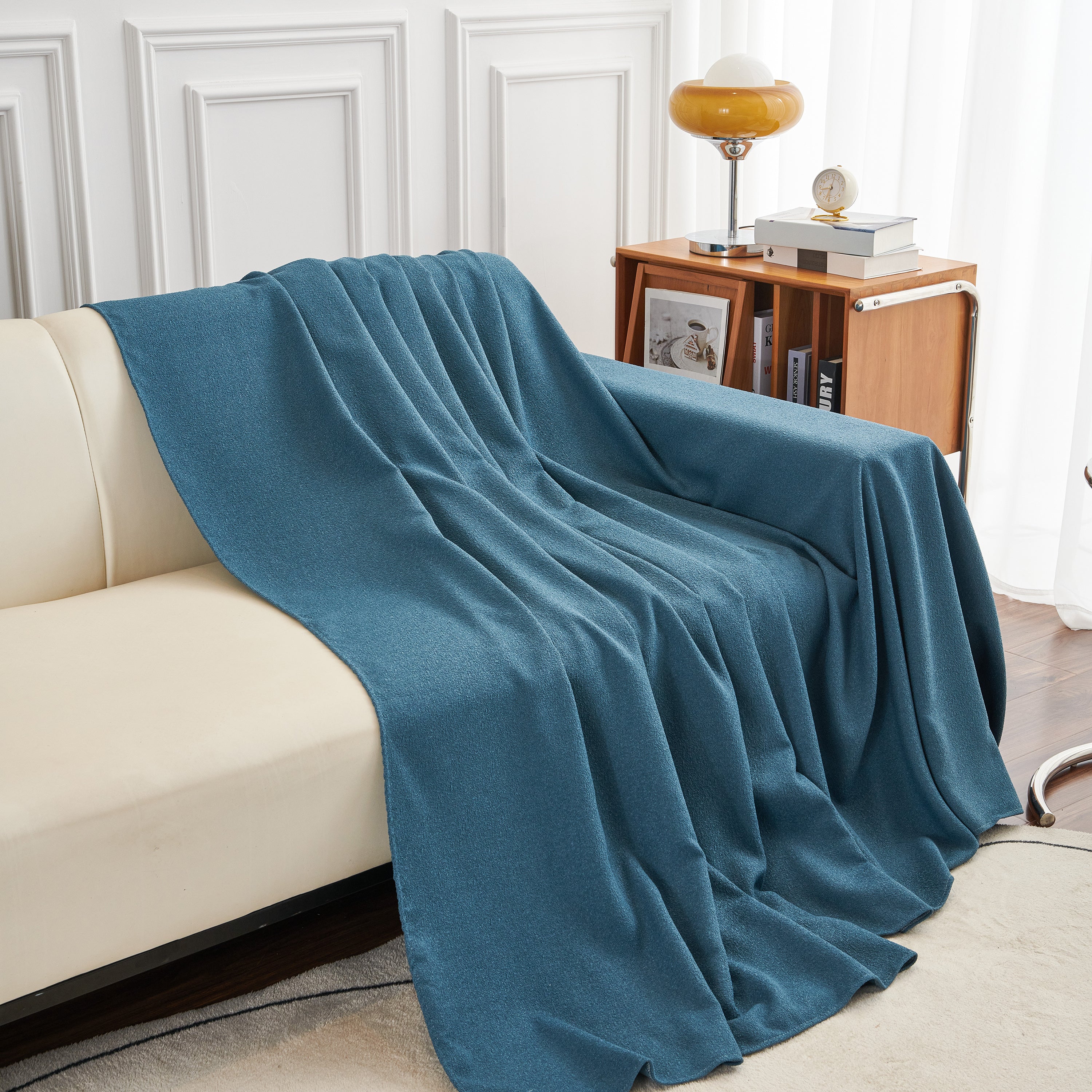 Teddy Throw Blanket and Stylish Slipcover for Couch, Waterproof Sofa Cover for Pets - Image 82
