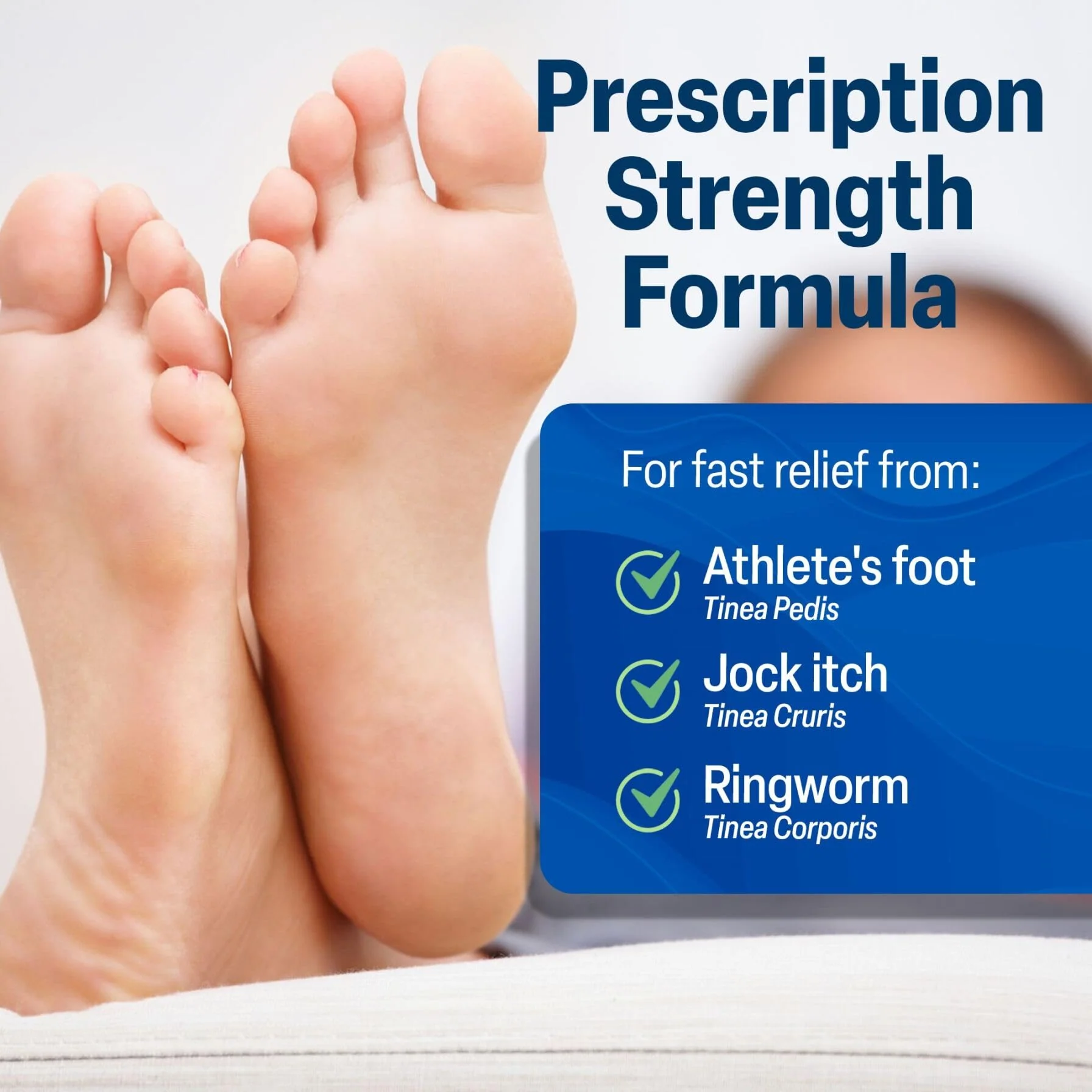 Terbinafine Hydrochloride 1% for 1 Week Athlete’s Foot Treatment AntiFungal Cream Fast Symptom Relief & Prevents Recurrence 1 oz. (30 g) 5 Pack - Image 4