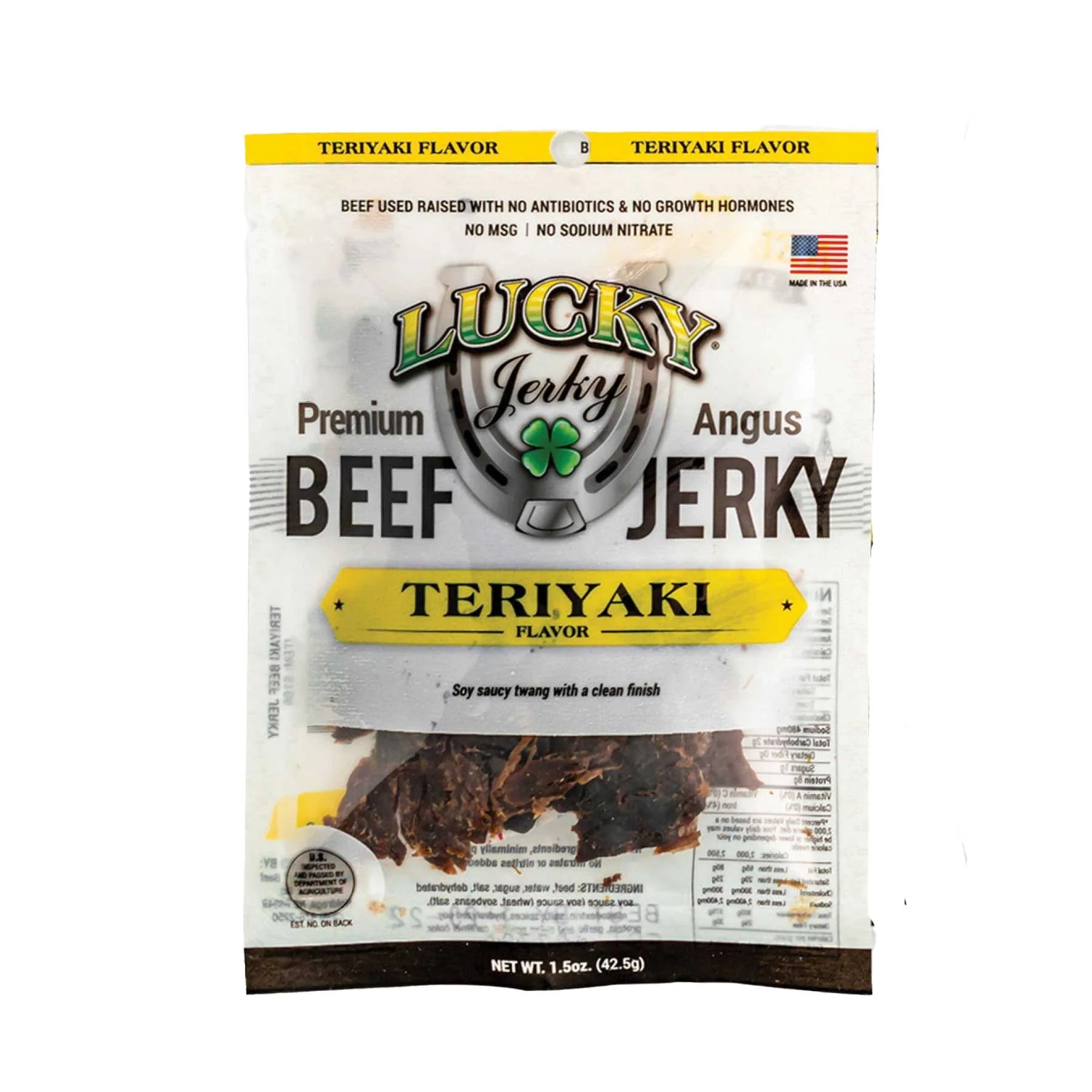 Teriyaki Beef Jerky | Pack of 24 | 1.5 oz | Nebraska Star Beef - Image 2