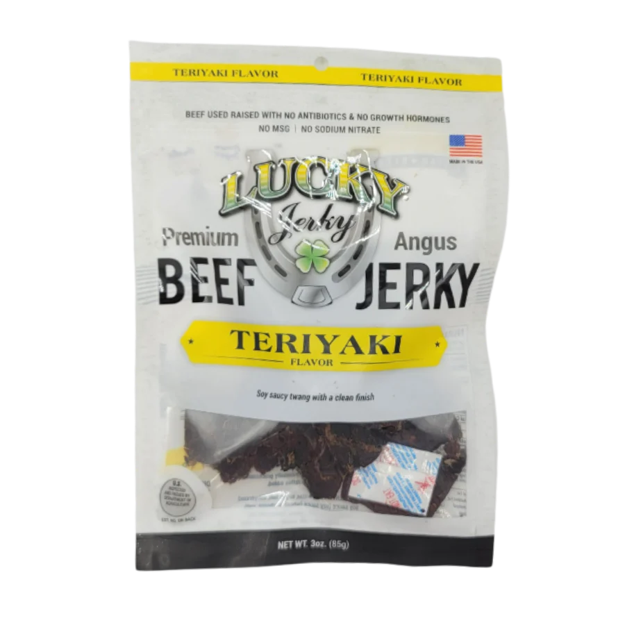 Teriyaki Beef Jerky | Pack of 3 | 3 oz | Nebraska Star Beef - Image 2