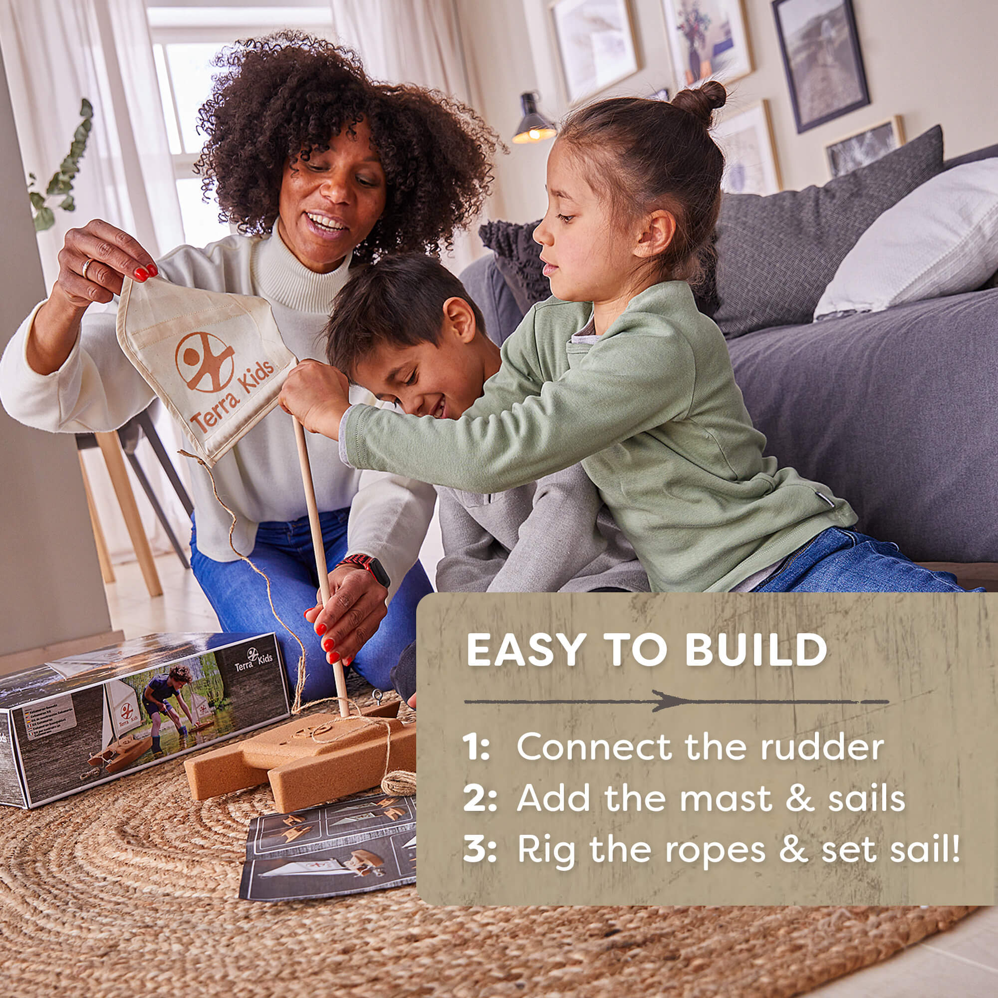 Terra Kids Catamaran DIY Activity Kit - Image 6