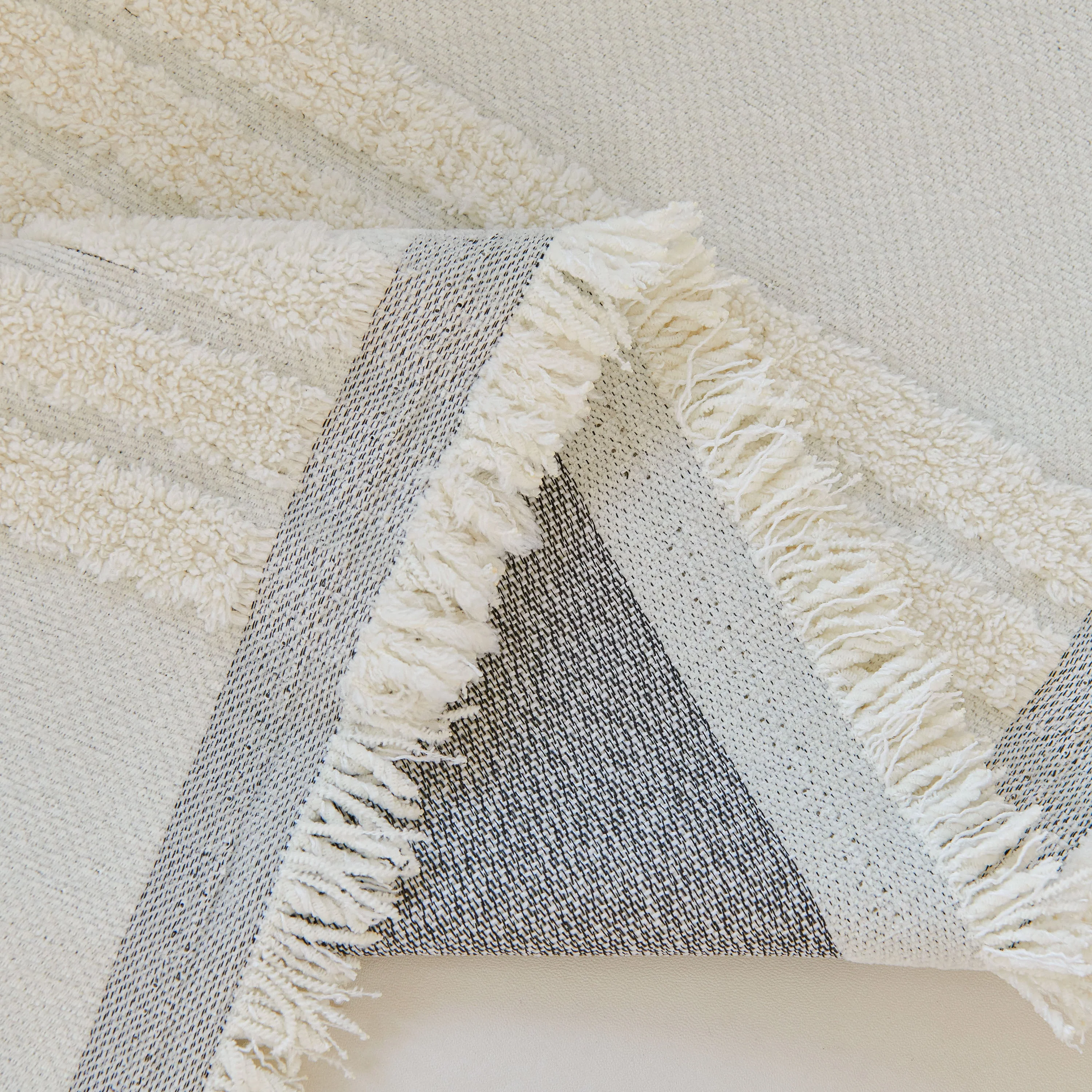 Textural Striped Chenille Sofa Covers, Boho Washable Decor Sofa Blankets Covers - Image 53