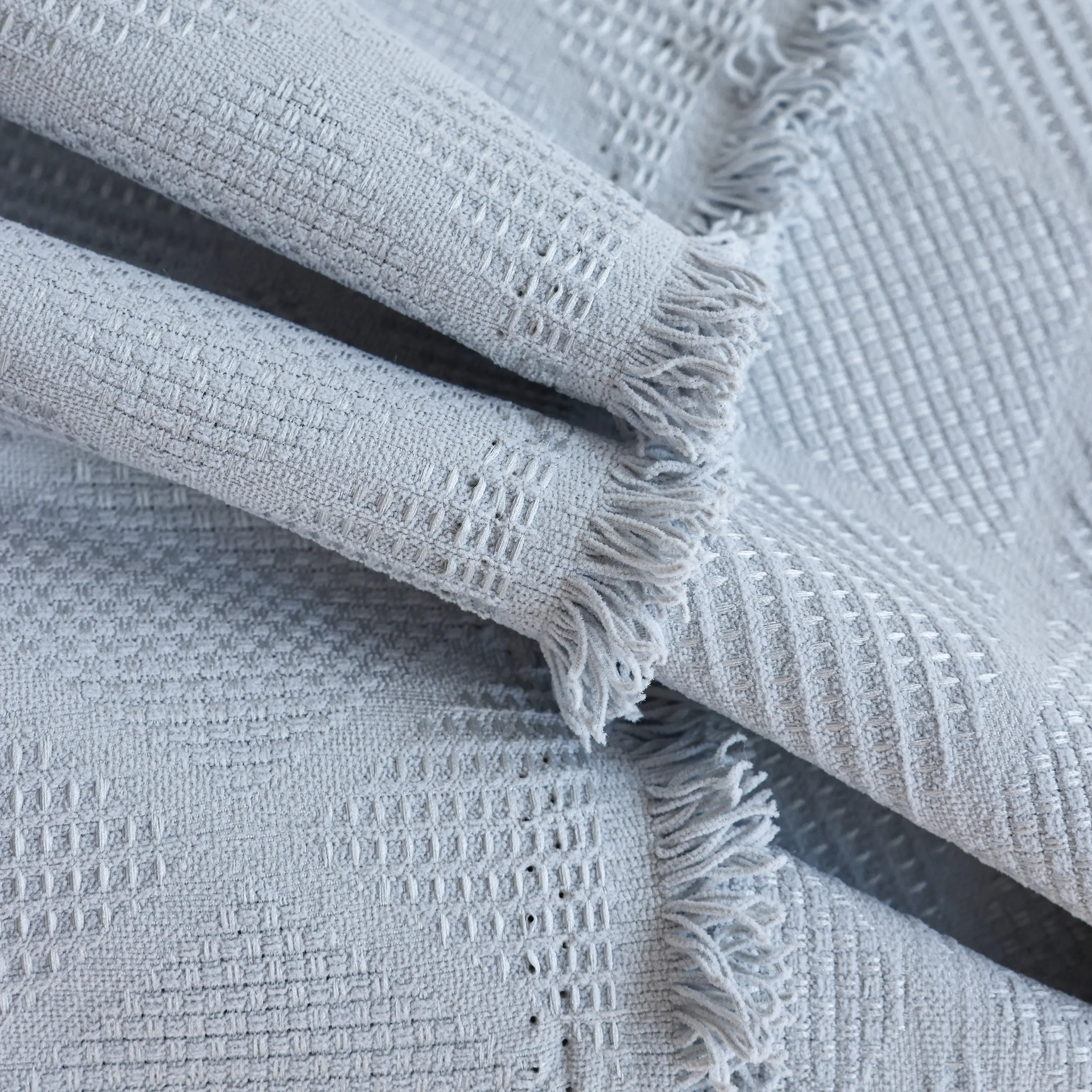 Textured Chenille Sofa Cover Throw, Soft Washable Couch Blanket Protector for Pets - Image 131