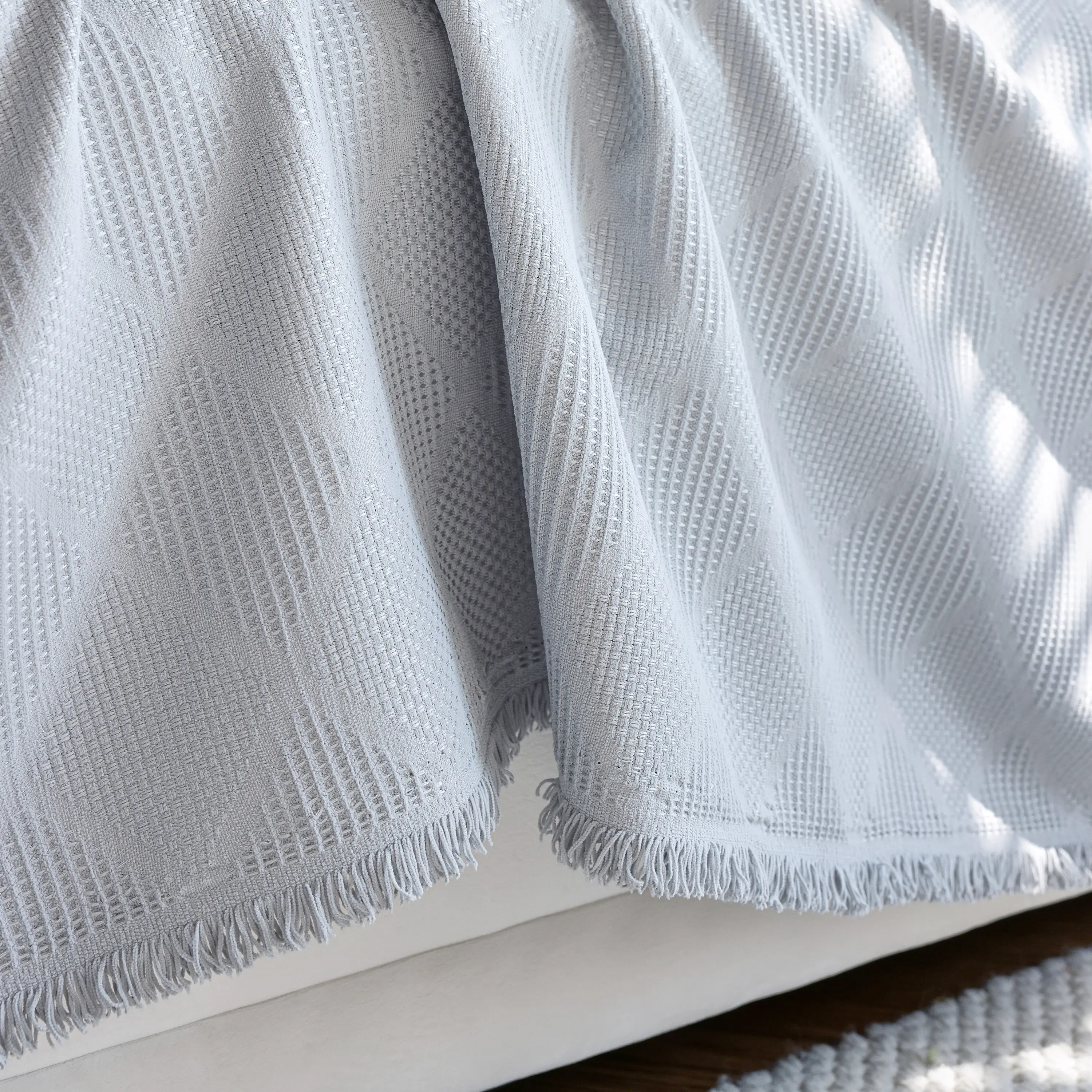 Textured Chenille Sofa Cover Throw, Soft Washable Couch Blanket Protector for Pets - Image 148