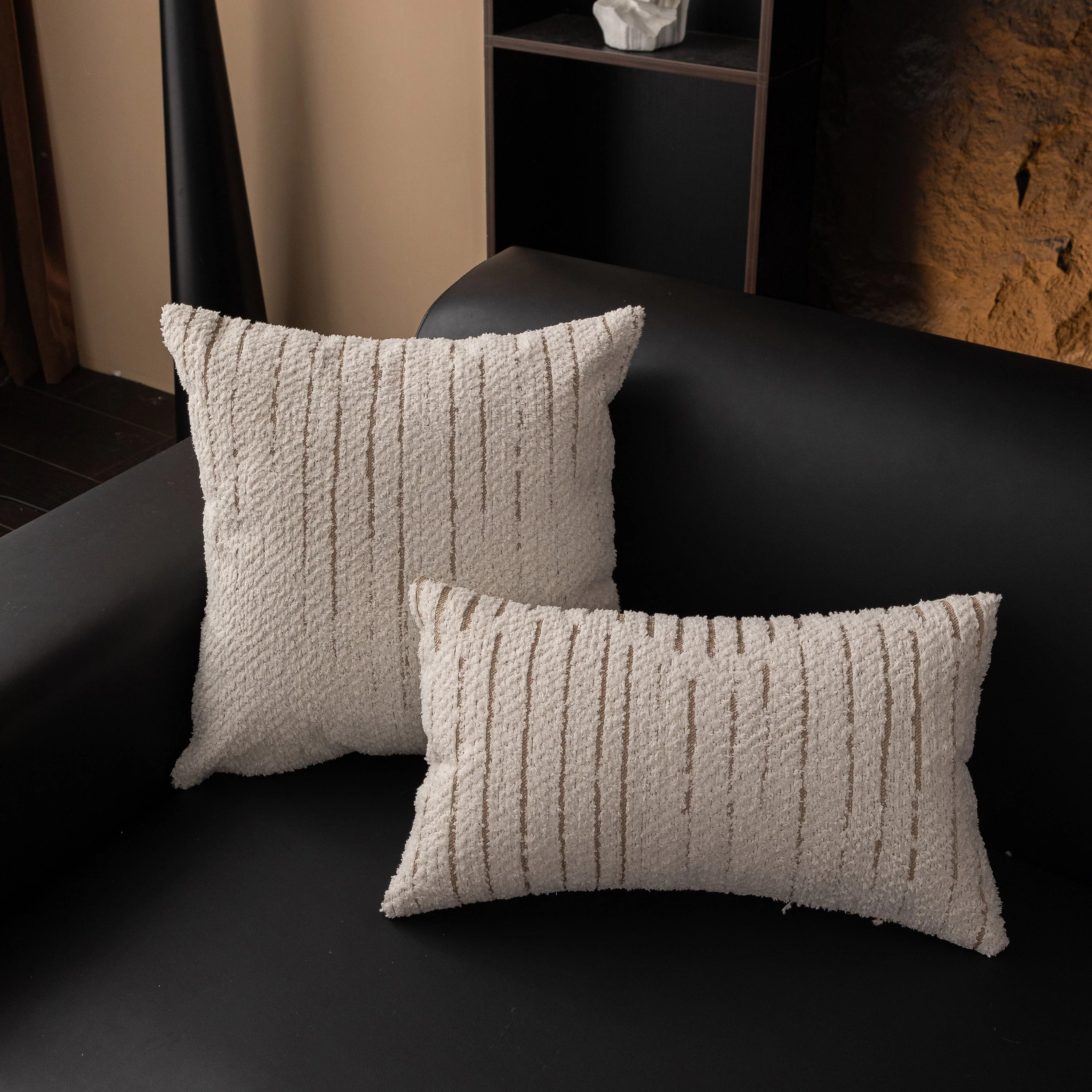 Textured Sofa Seat Cover with Wave Edge – Non-Slip, Washable Couch Throw Protector - Image 18