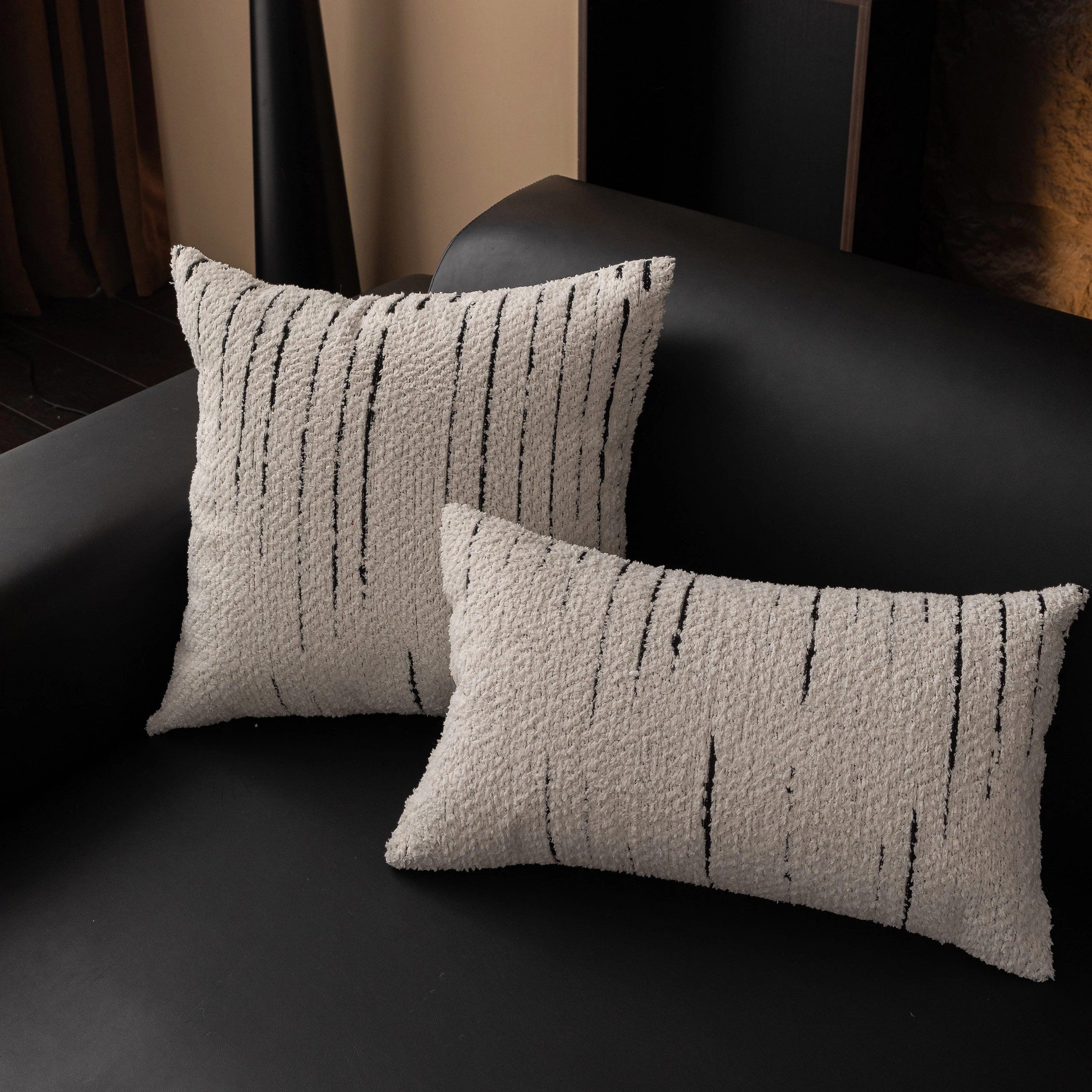 Textured Sofa Seat Cover with Wave Edge – Non-Slip, Washable Couch Throw Protector - Image 19