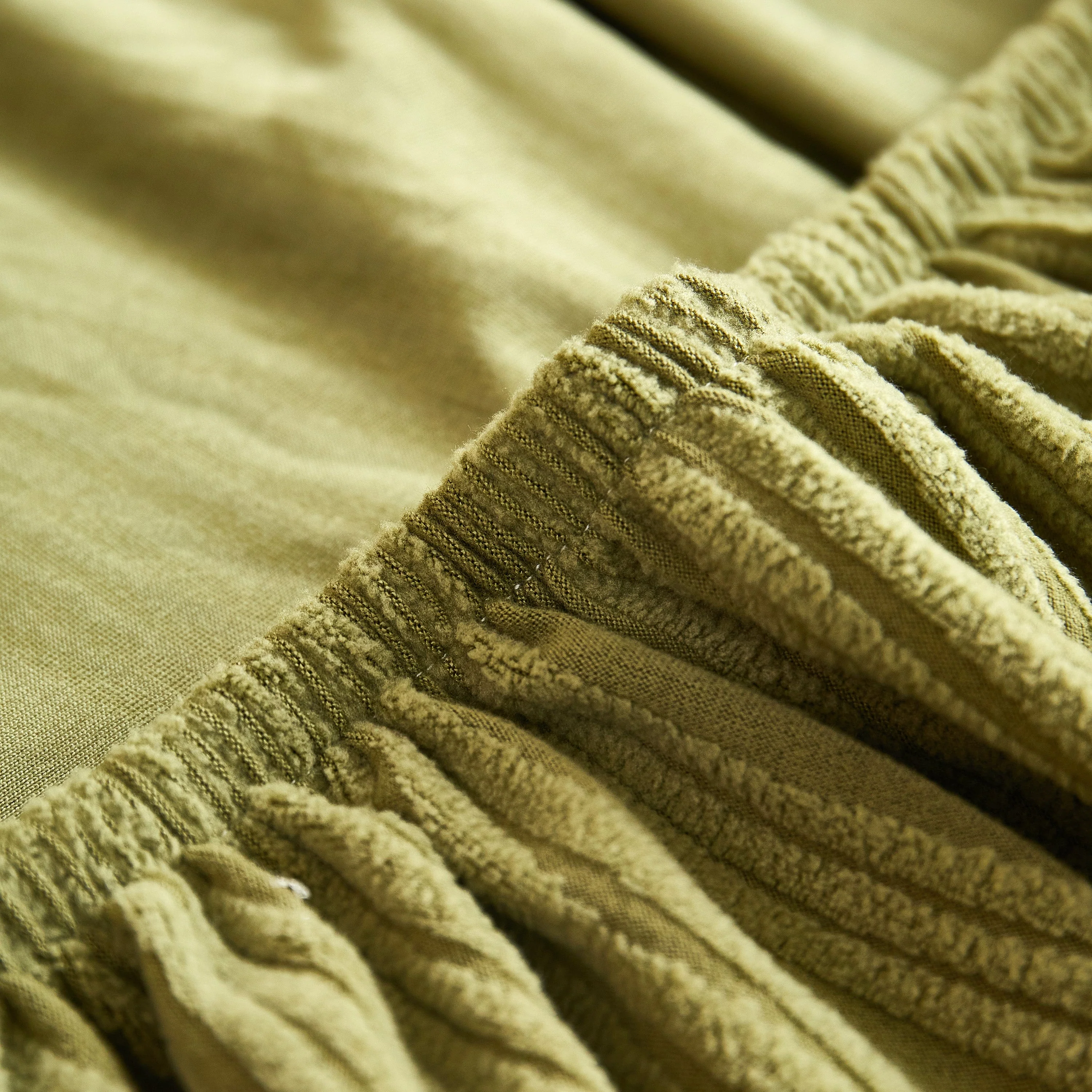 Textured Wave Stretch Sofa Couch Cover, Soft Washable Spandex Furniture Slipcovers - Image 5