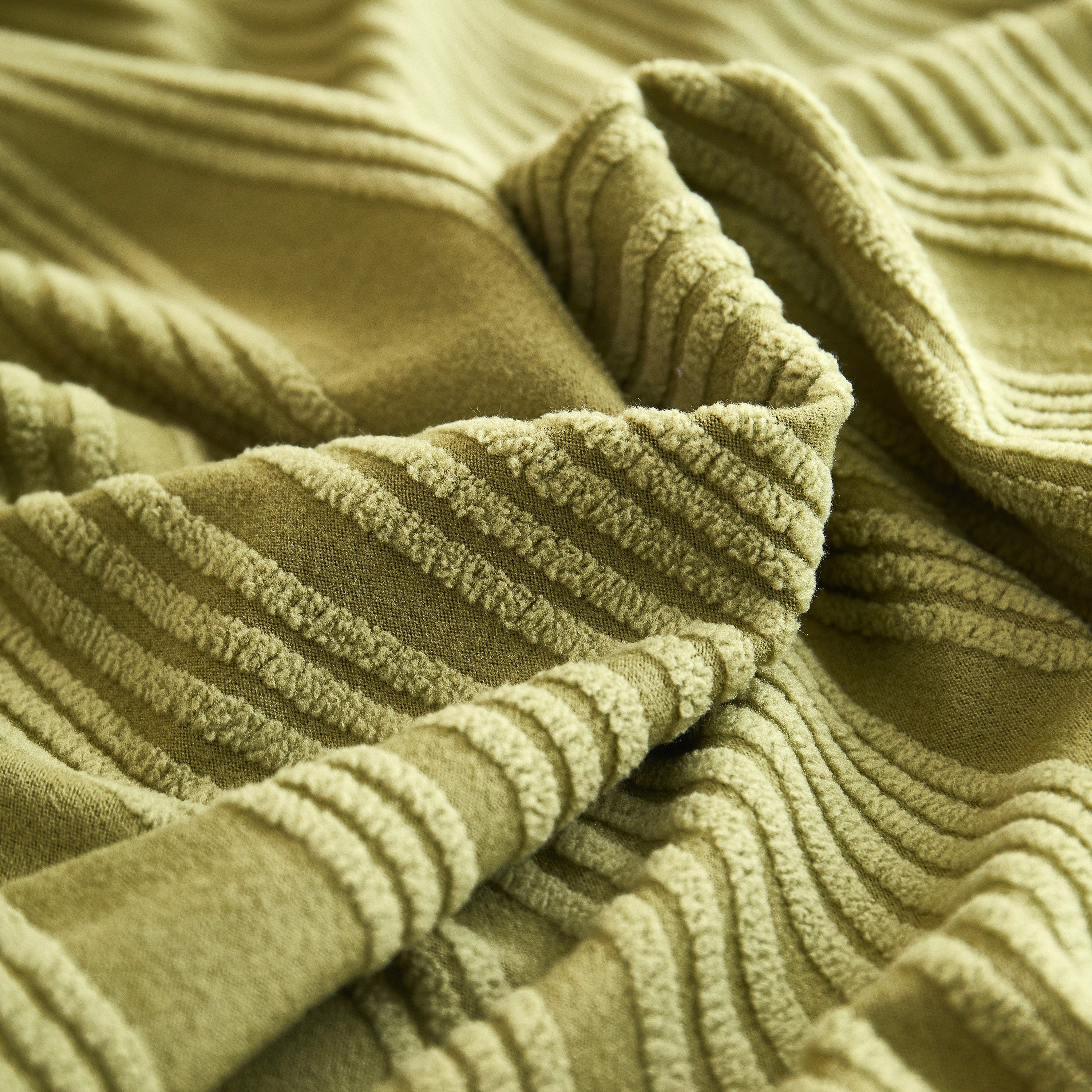 Textured Wave Stretch Sofa Couch Cover, Soft Washable Spandex Furniture Slipcovers - Image 6