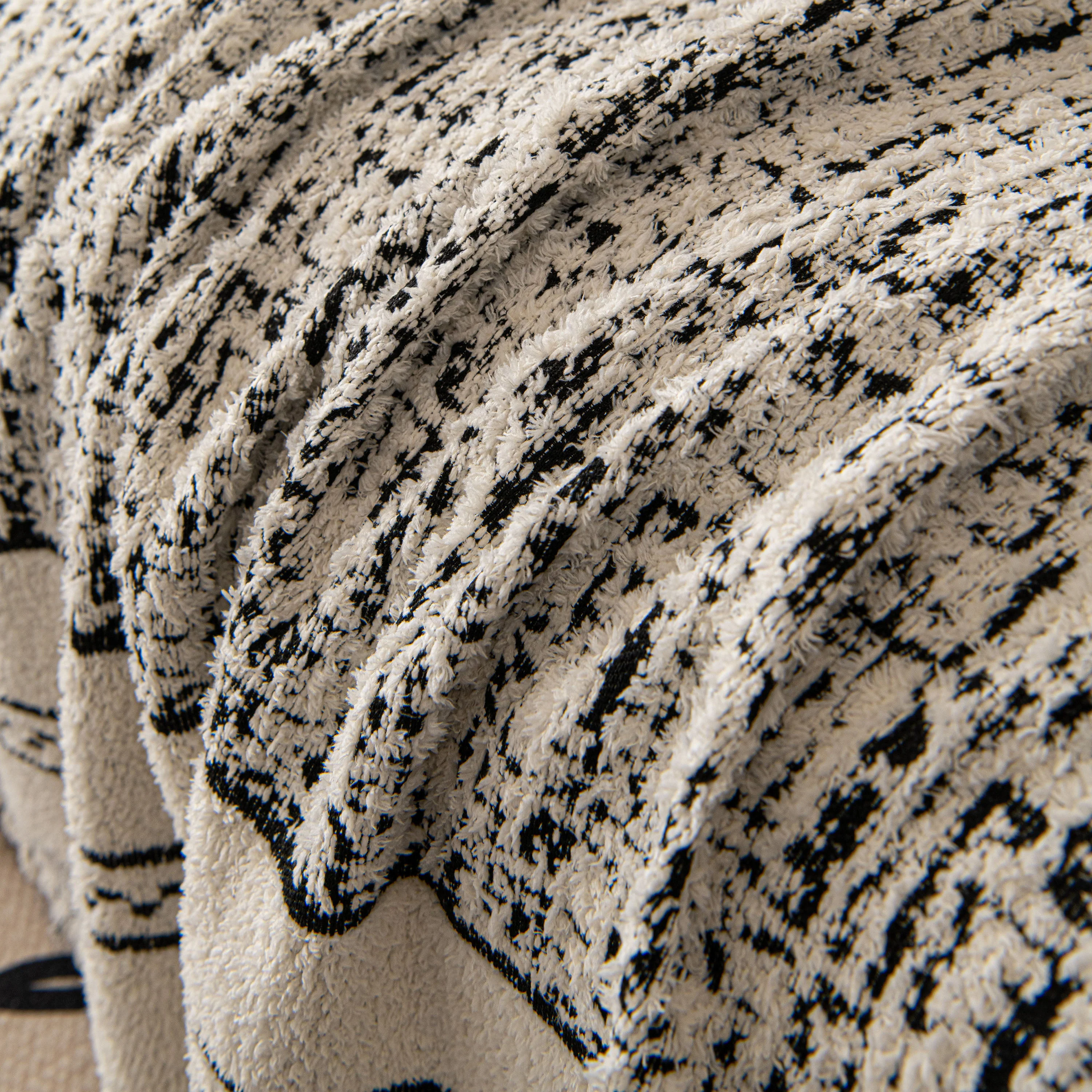 Textured Woven Furniture Protector for Couch, Rustic Farmhouse Sofa Throw Blanket - Image 31