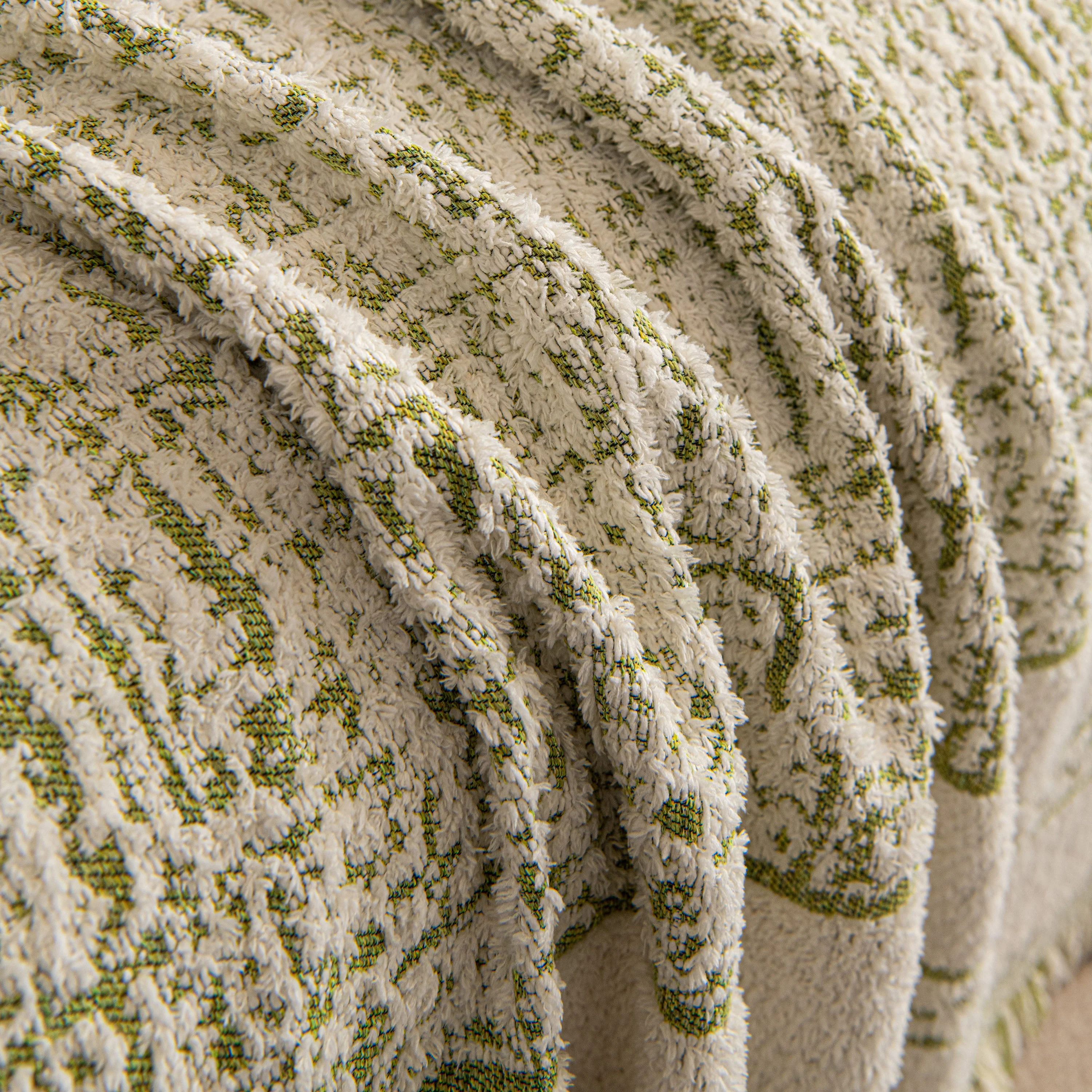 Textured Woven Furniture Protector for Couch, Rustic Farmhouse Sofa Throw Blanket - Image 57
