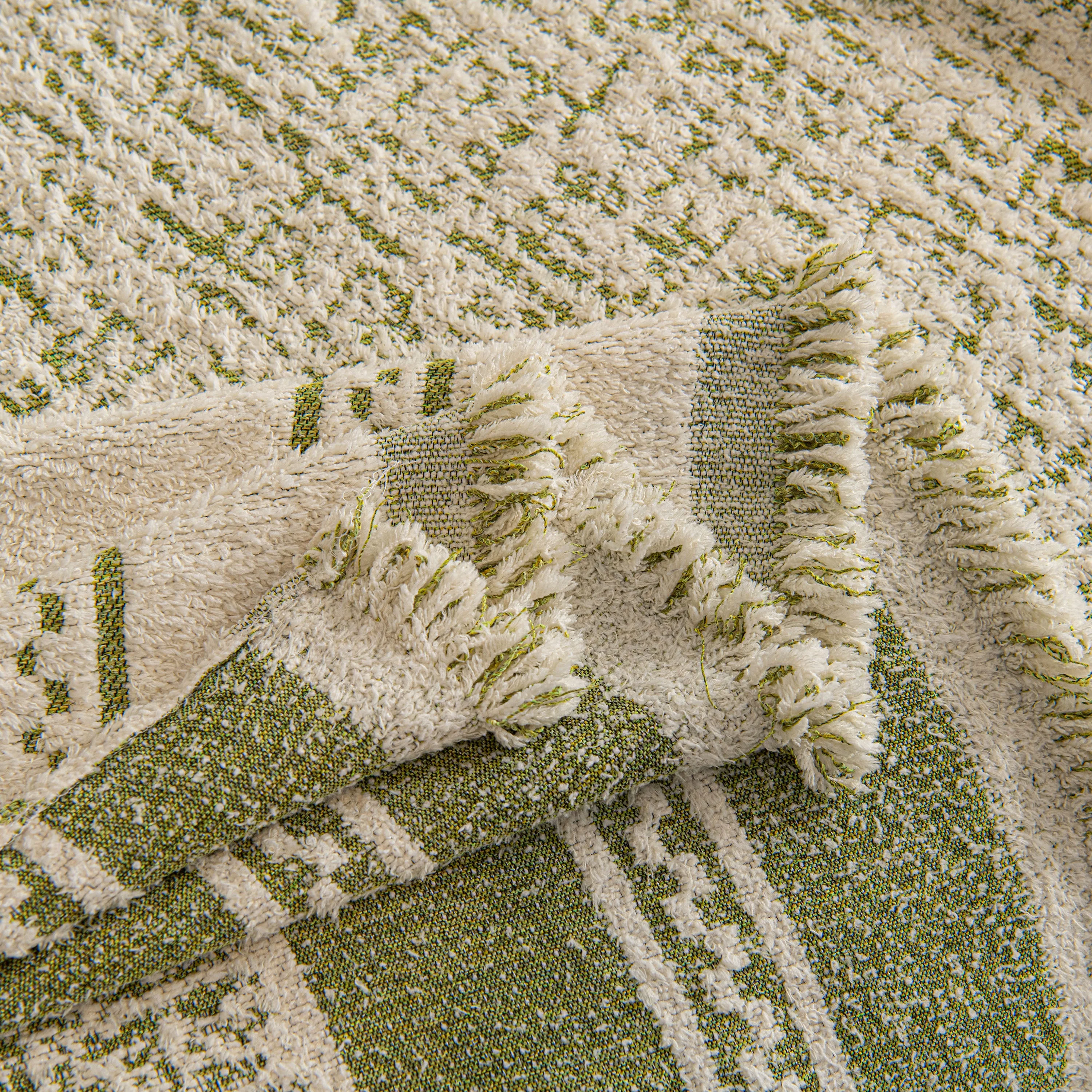 Textured Woven Furniture Protector for Couch, Rustic Farmhouse Sofa Throw Blanket - Image 59