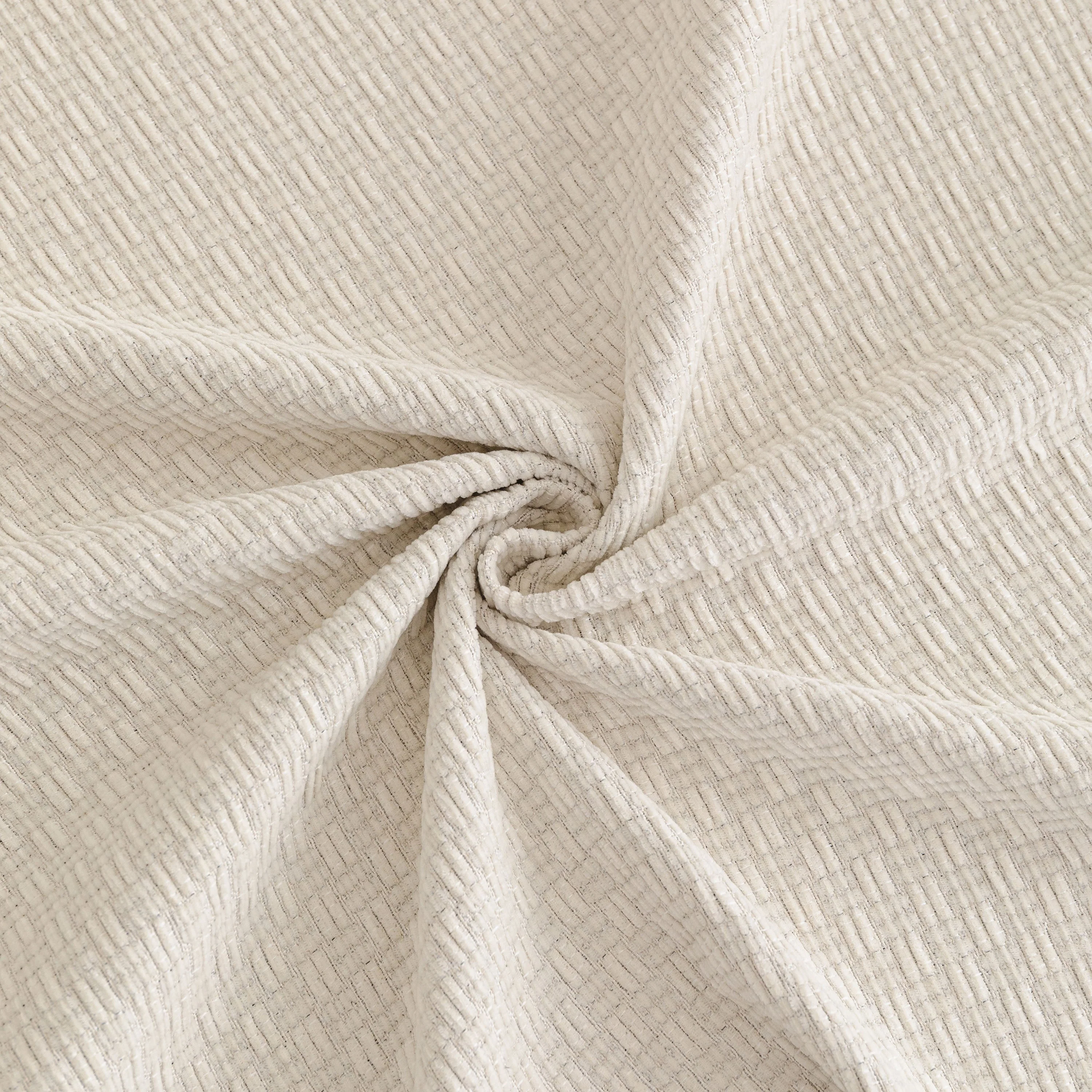 Textured Woven Modern Sofa Cover, Natural Blend Decorative Couch Throw Blanket - Image 17