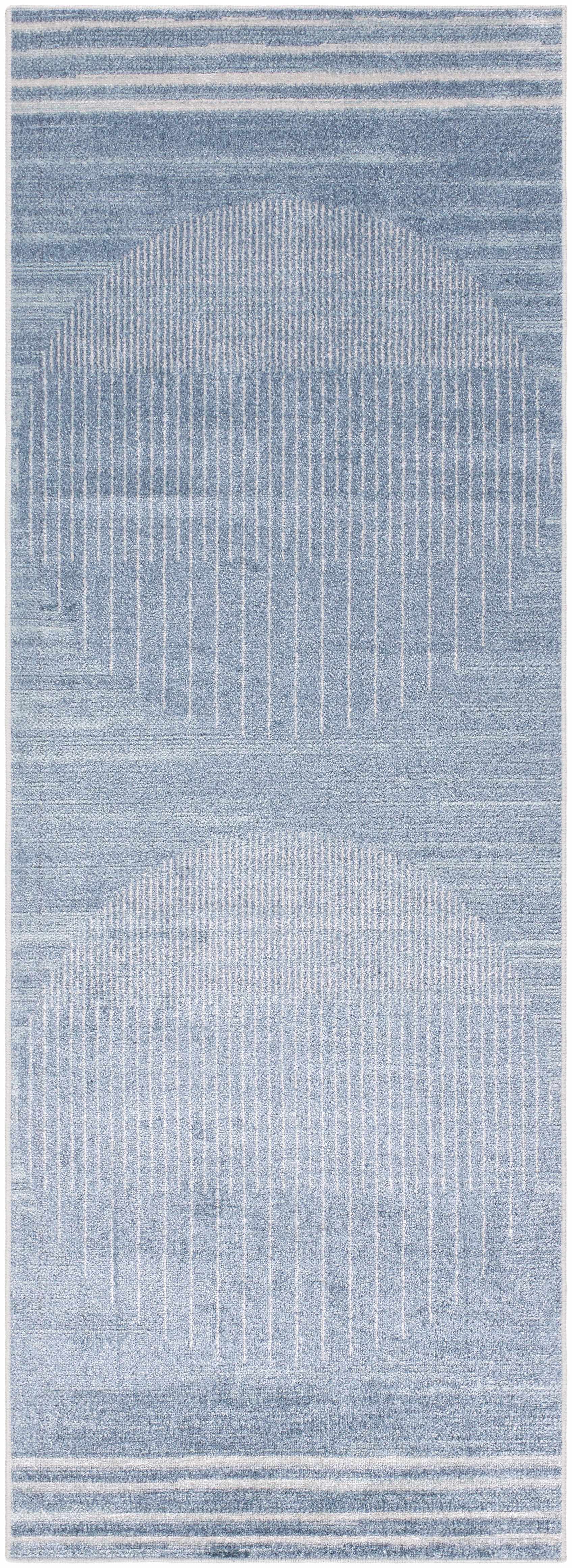 Thad Blue Washable Area Rug - Clearance - Image 3