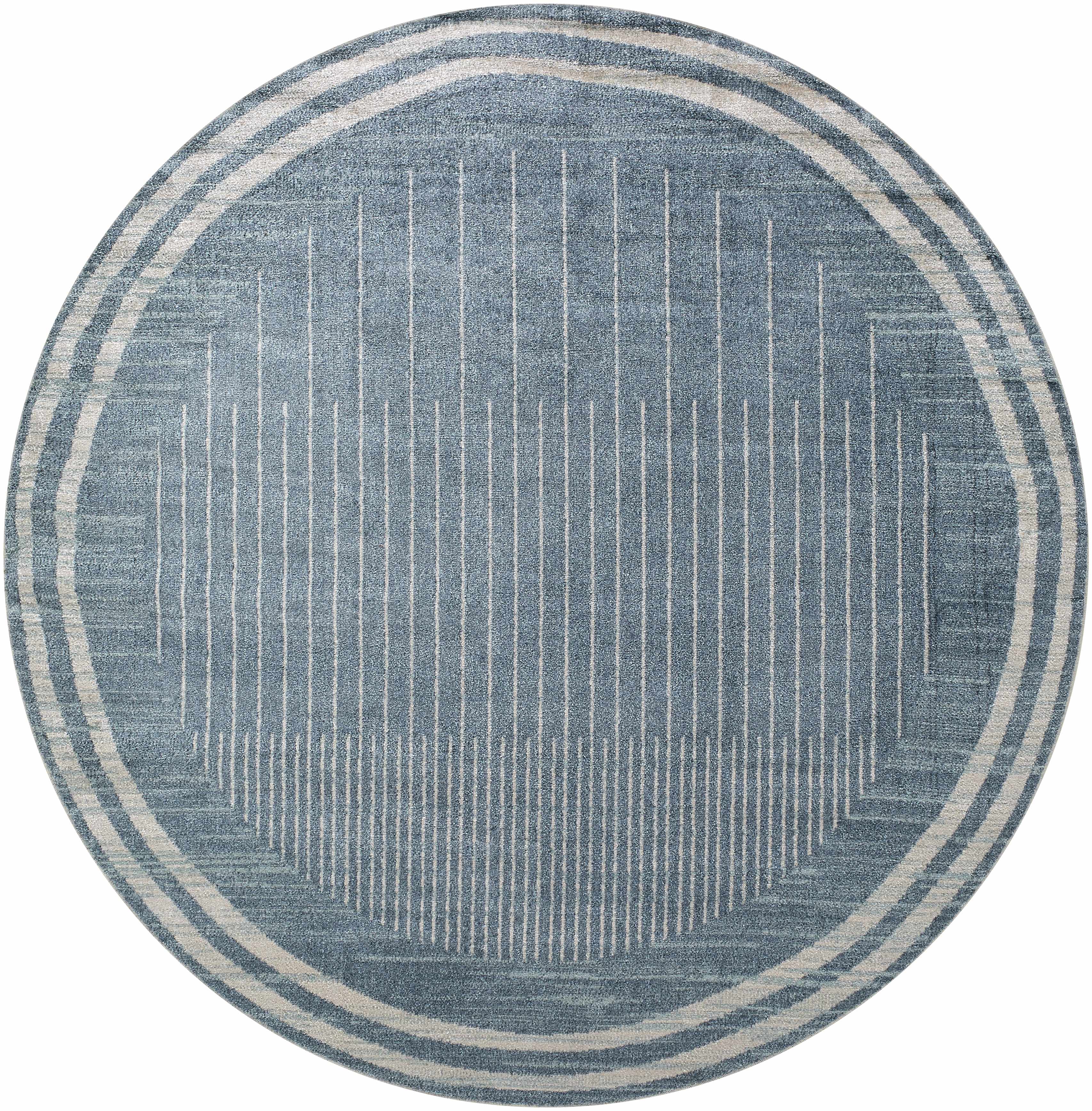 Thad Blue Washable Area Rug - Clearance - Image 4