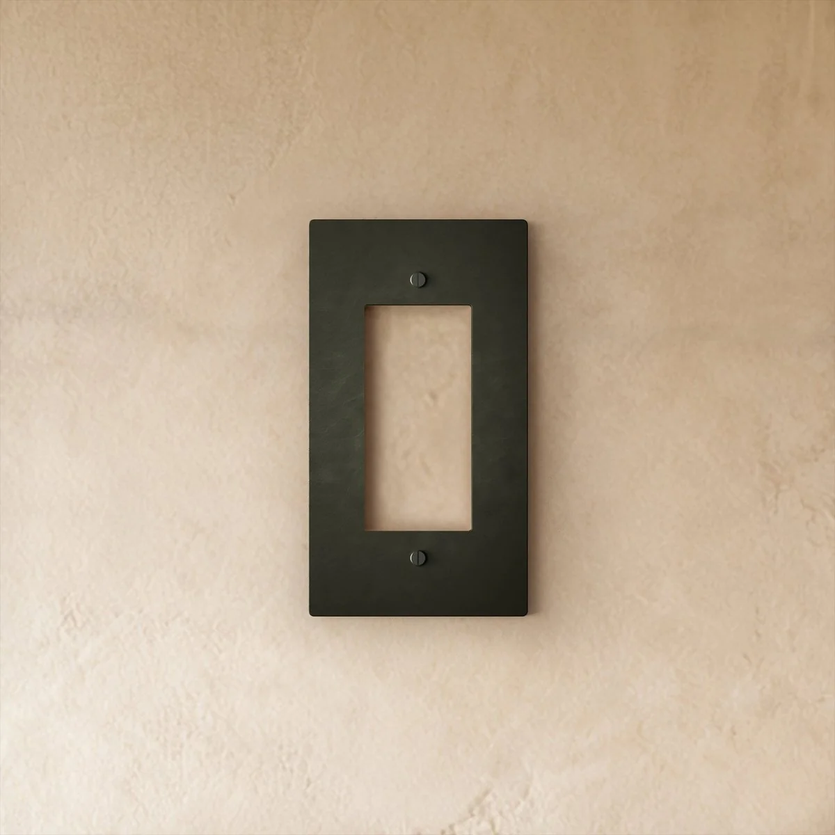 The Brass Plate (Bronze with Patina)