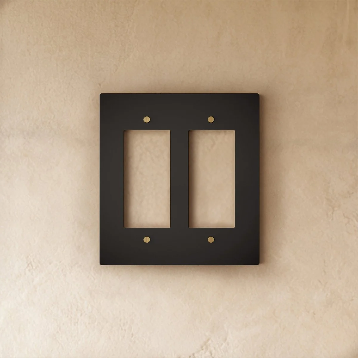 The Brass Plate (Night Black with Brass) - Image 4