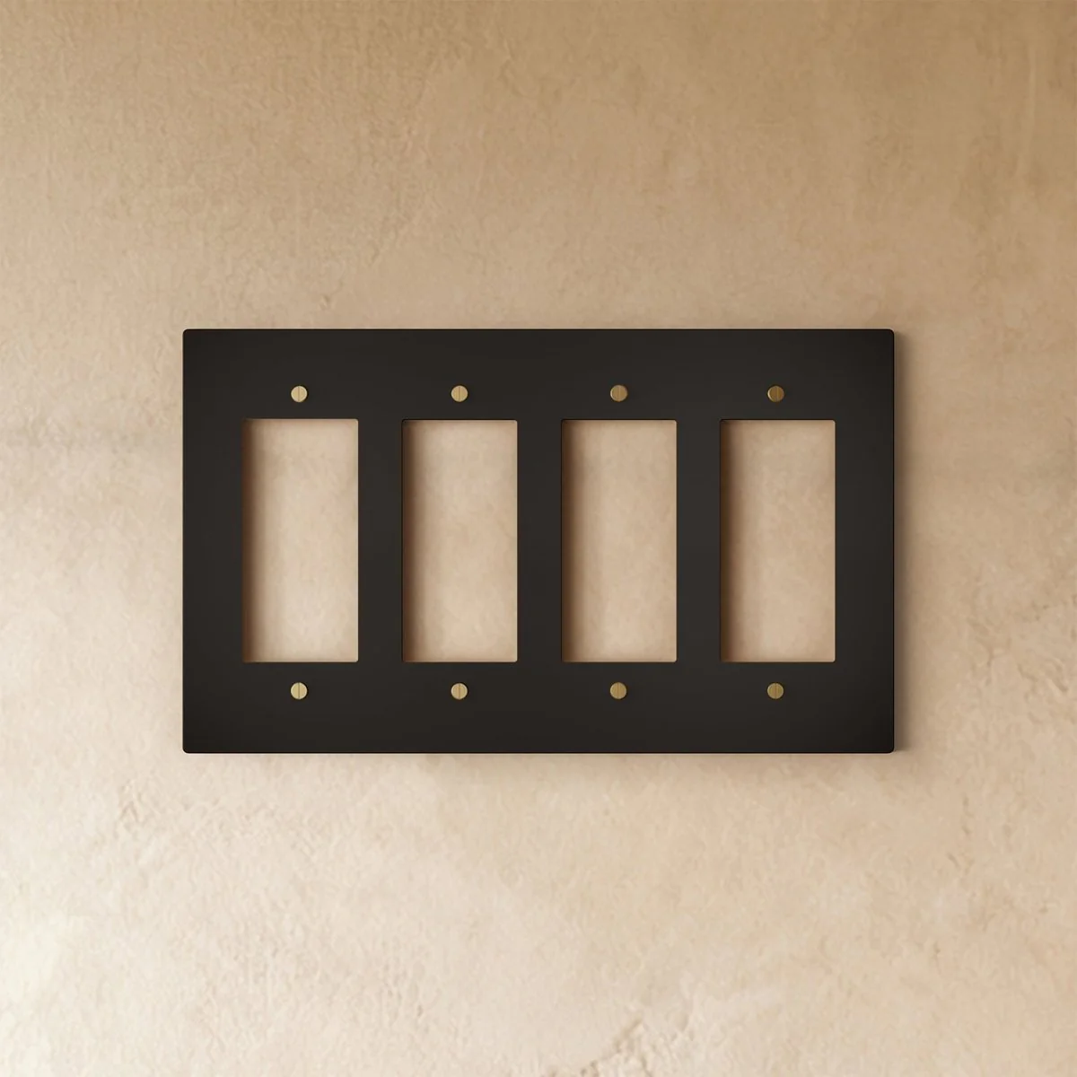 The Brass Plate (Night Black with Brass) - Image 6