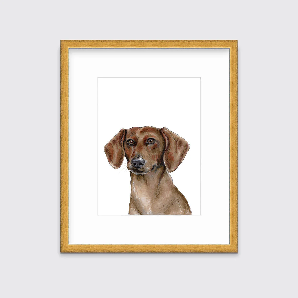 The Dachshund - Open Edition Paper Print - Image 4