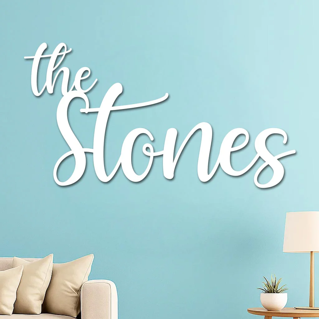 "The" Family Name Sign - Image 2