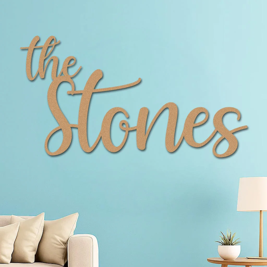 "The" Family Name Sign - Image 5