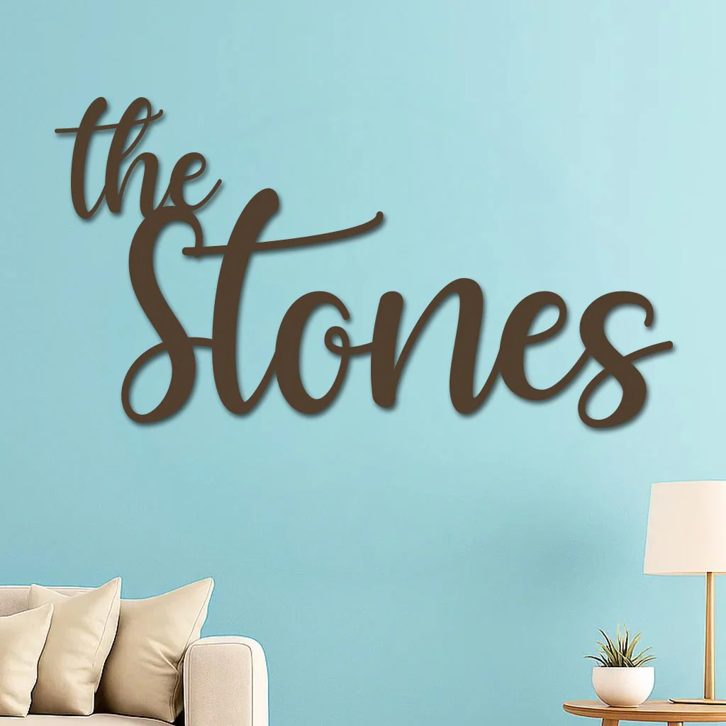 "The" Family Name Sign - Image 6