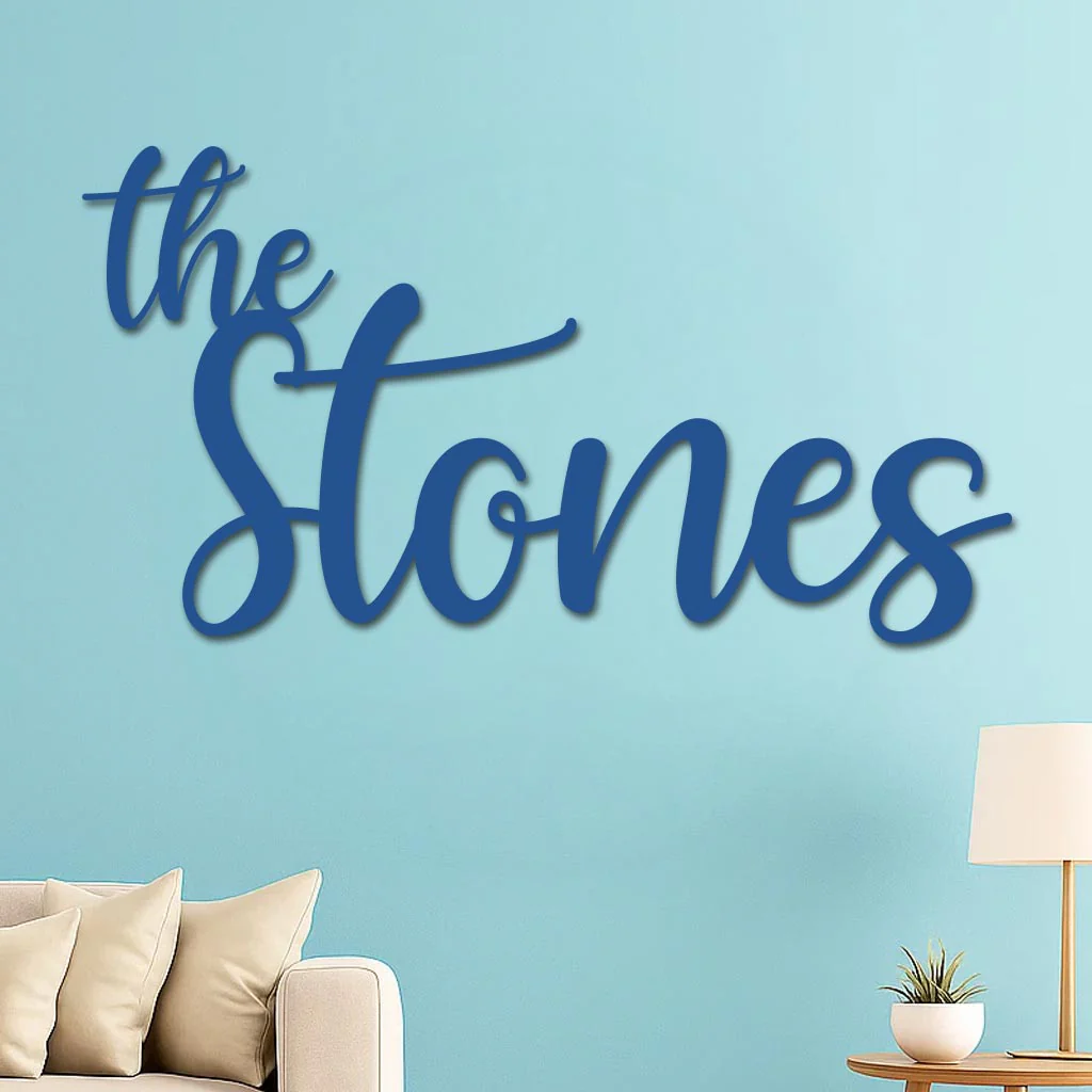 "The" Family Name Sign - Image 9