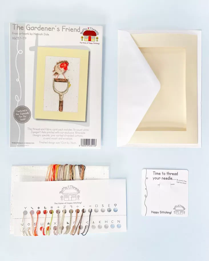 The Gardener's Friend -Thread Pack XGC57-TP Counted Cross Stitch Kit - Image 3