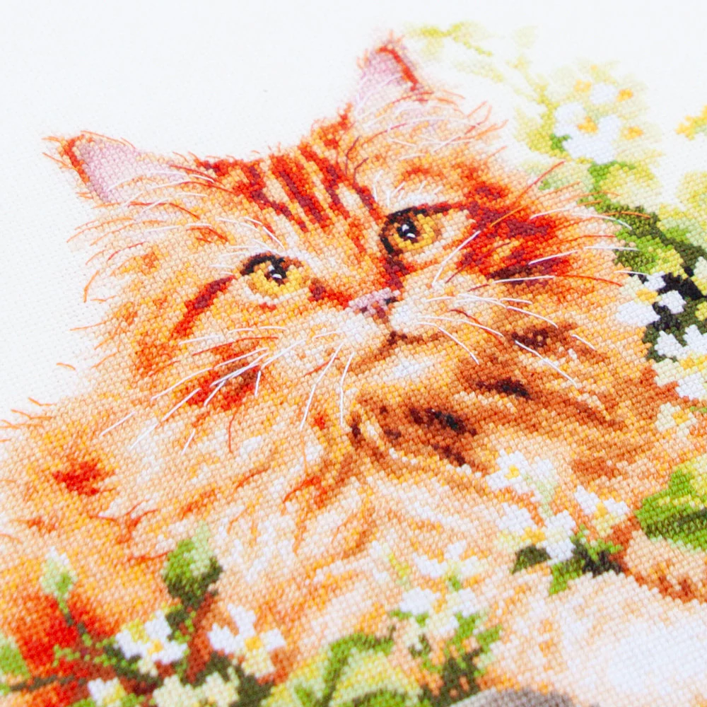 The Ginger Cat 70-22 Counted Cross-Stitch Kit - Image 5