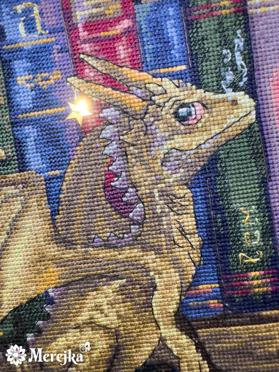 The Moth Hunters K-266 Counted Cross-Stitch Kit - Image 2