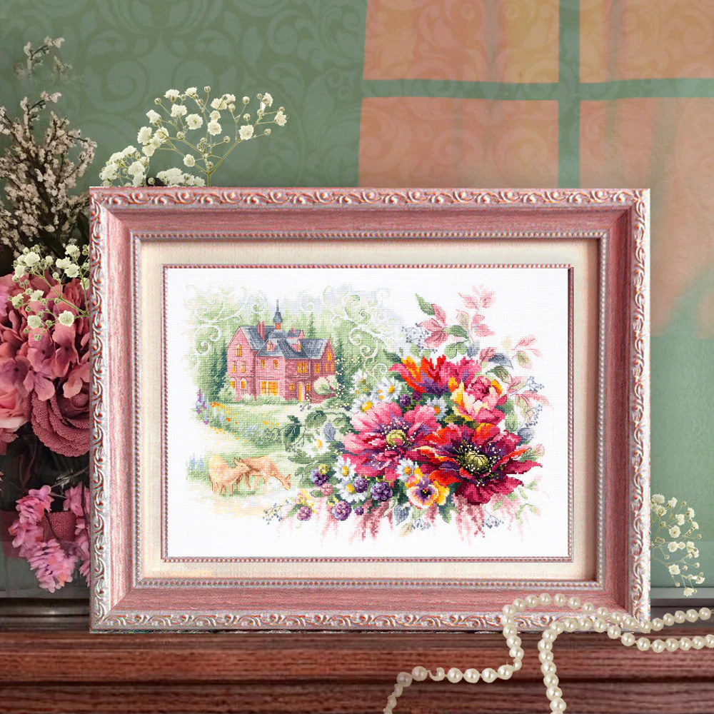 The Old Manor 210-209 Counted Cross-Stitch Kit - Image 11