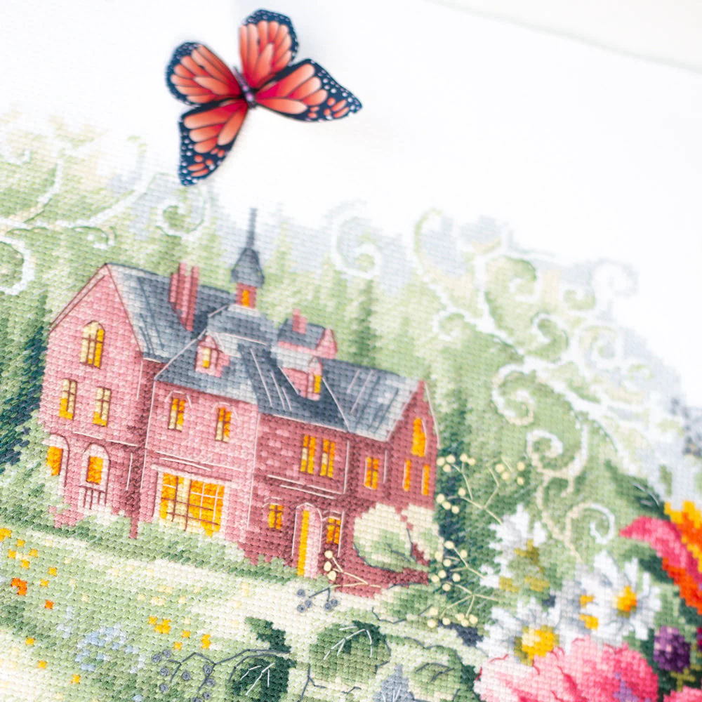 The Old Manor 210-209 Counted Cross-Stitch Kit - Image 5