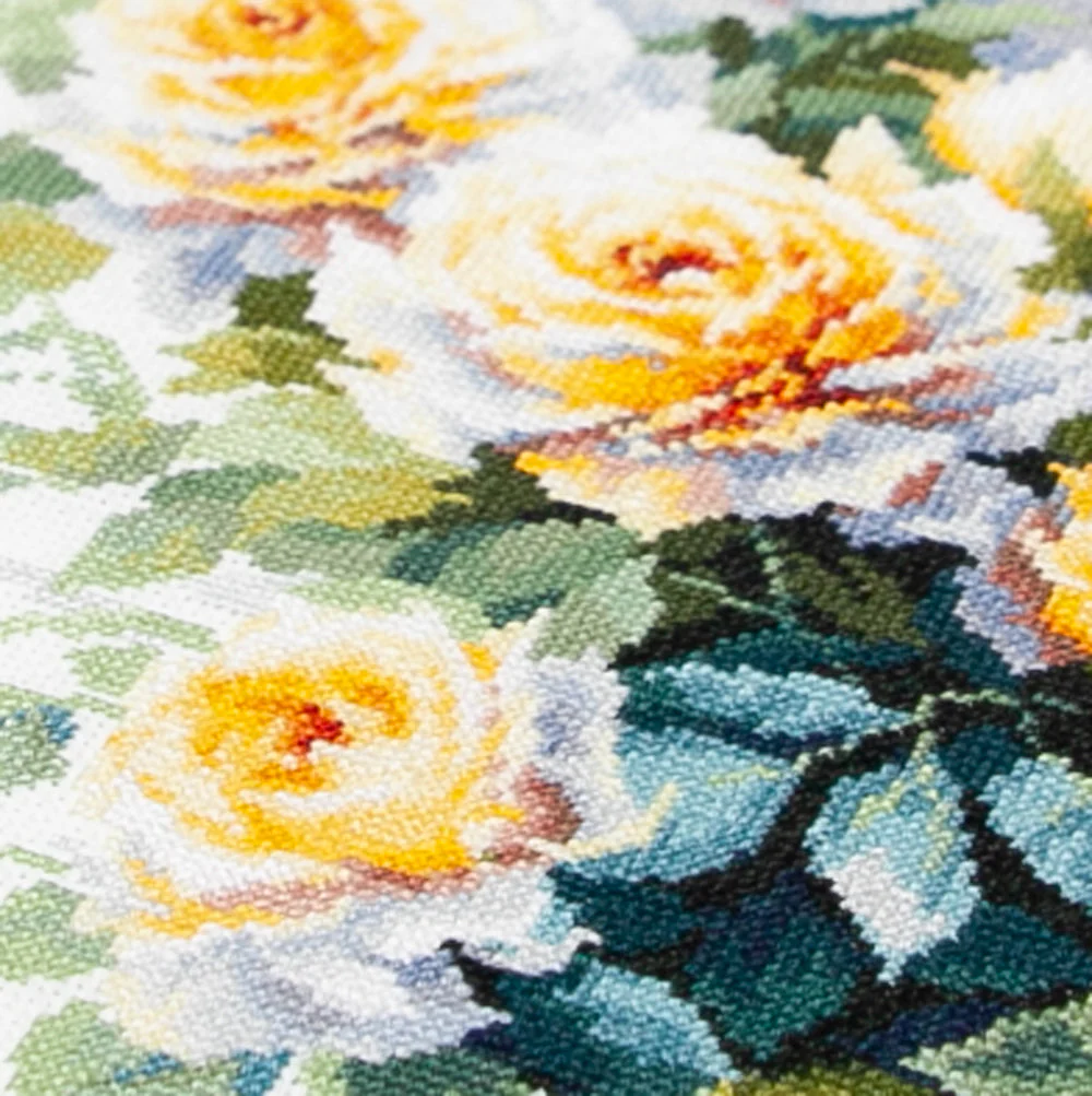 The Queen of Flowers 70-08 Counted Cross-Stitch Kit - Image 12