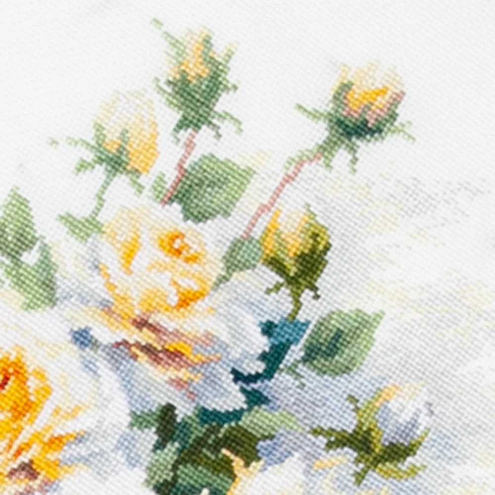 The Queen of Flowers 70-08 Counted Cross-Stitch Kit - Image 5