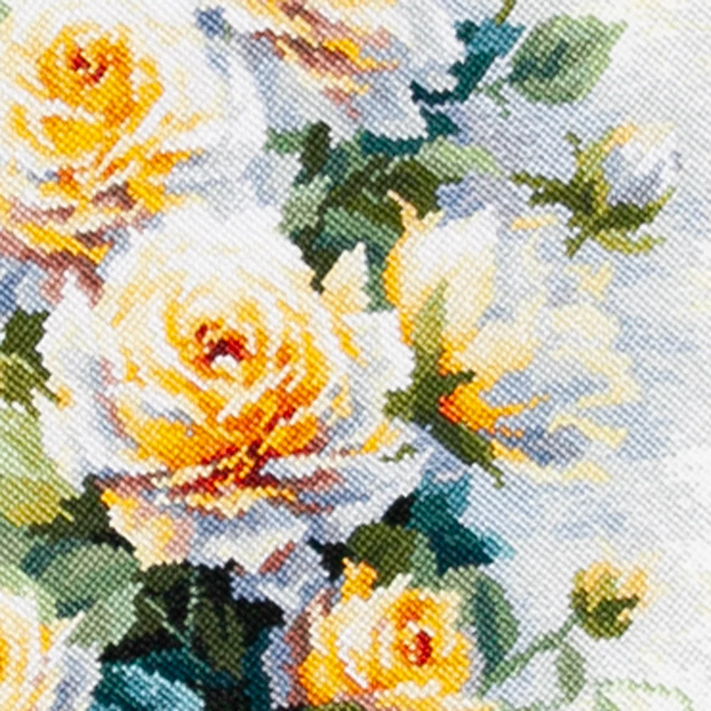The Queen of Flowers 70-08 Counted Cross-Stitch Kit - Image 7