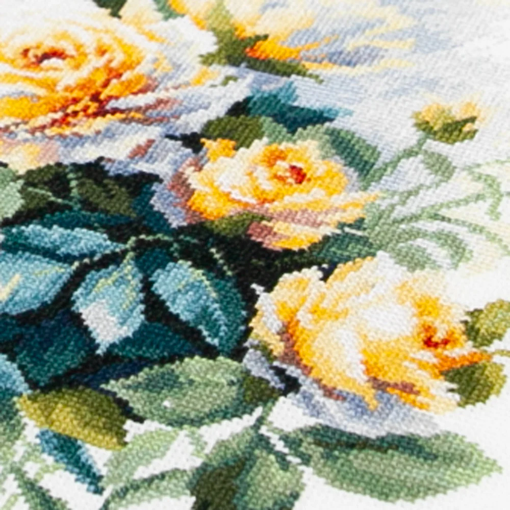 The Queen of Flowers 70-08 Counted Cross-Stitch Kit - Image 8