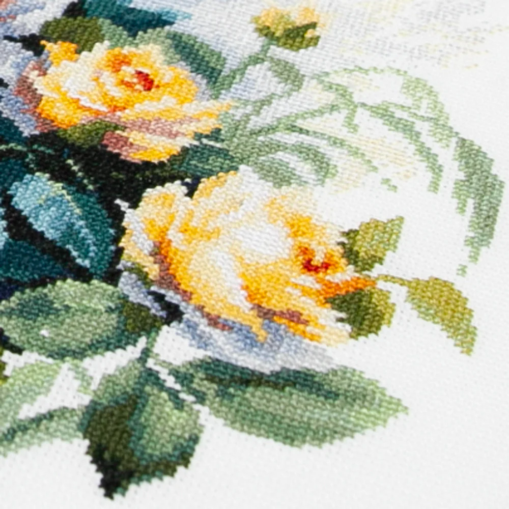 The Queen of Flowers 70-08 Counted Cross-Stitch Kit - Image 9
