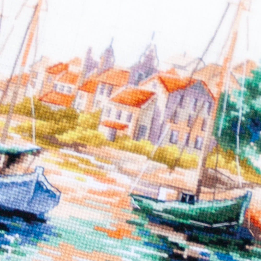 The Quiet Harbor 70-18 Counted Cross-Stitch Kit - Image 10