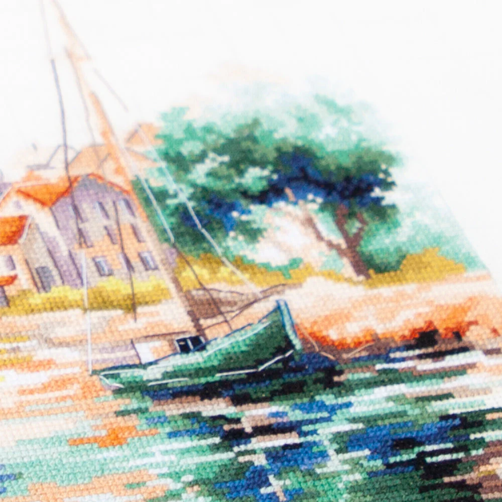 The Quiet Harbor 70-18 Counted Cross-Stitch Kit - Image 11