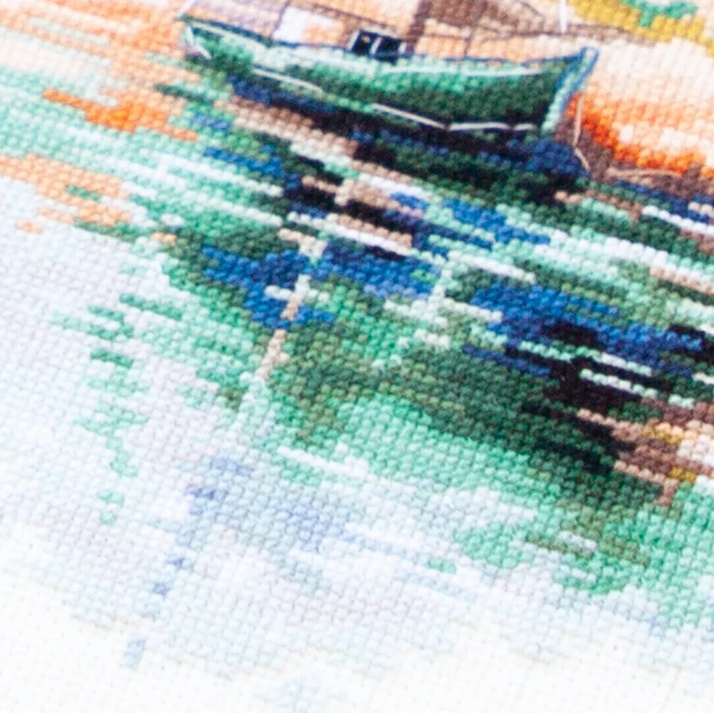 The Quiet Harbor 70-18 Counted Cross-Stitch Kit - Image 12
