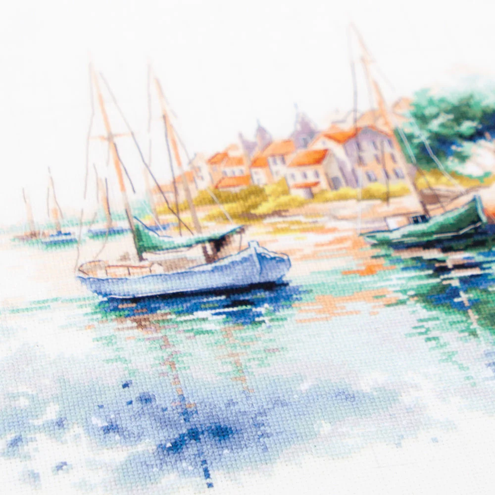 The Quiet Harbor 70-18 Counted Cross-Stitch Kit - Image 4