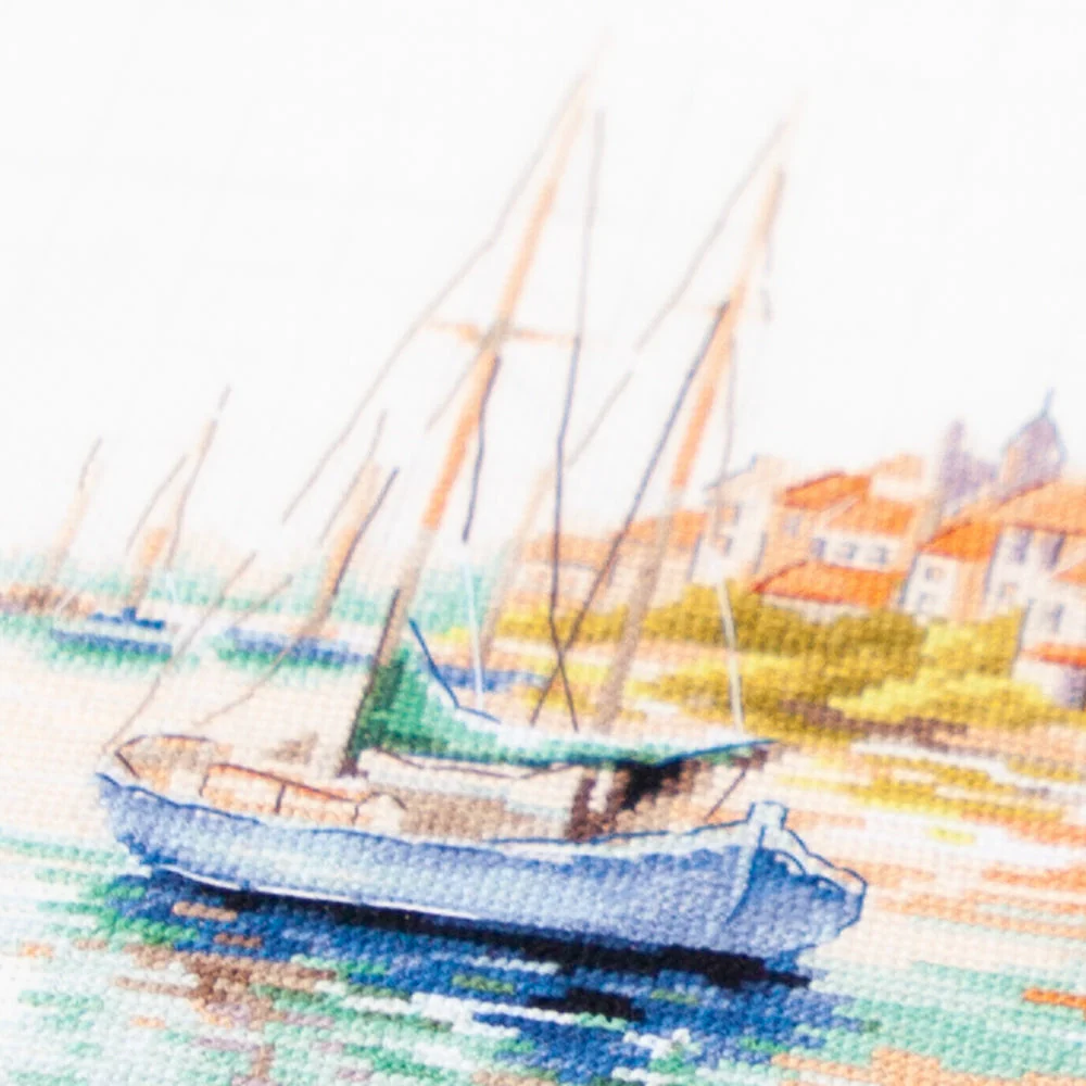 The Quiet Harbor 70-18 Counted Cross-Stitch Kit - Image 6