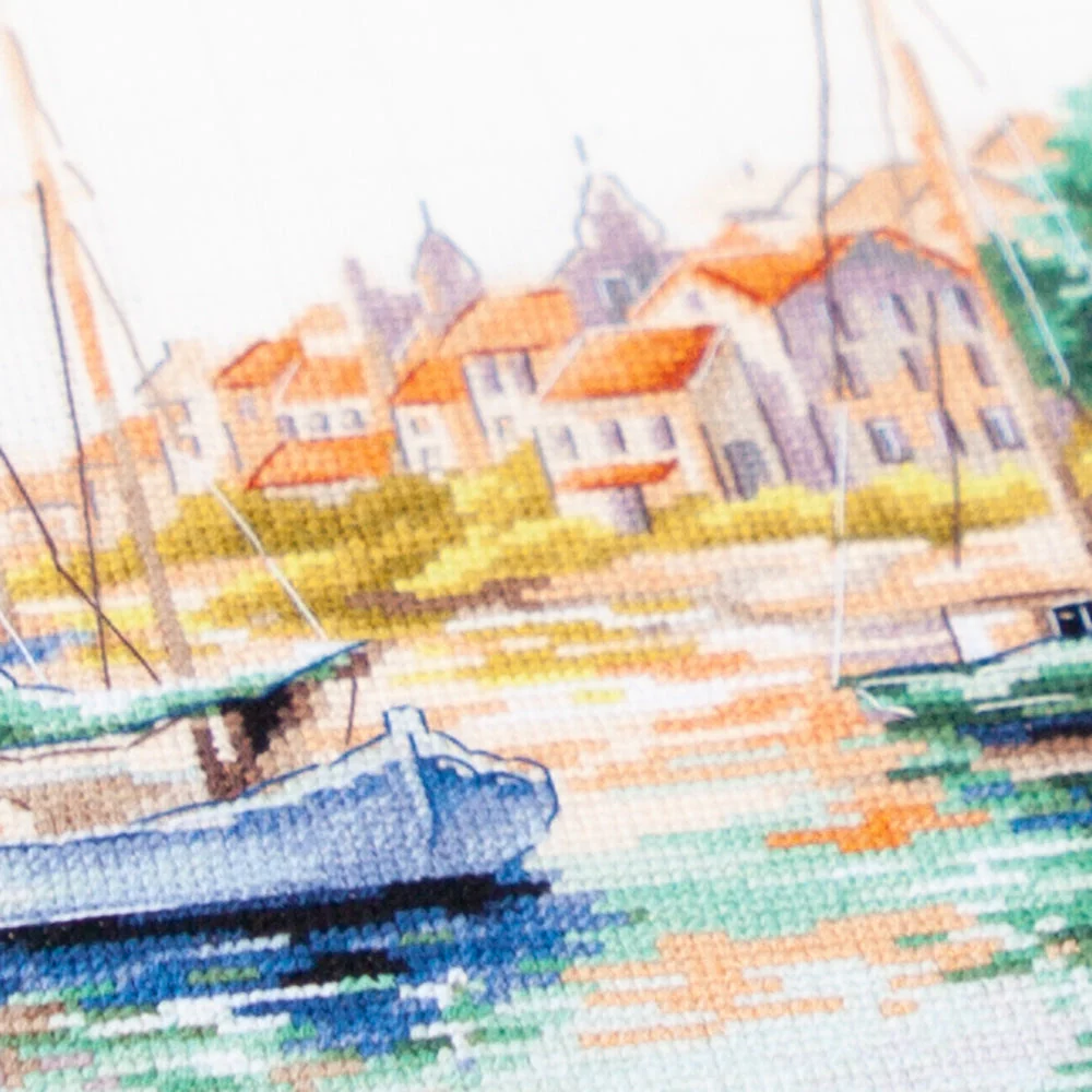 The Quiet Harbor 70-18 Counted Cross-Stitch Kit - Image 7