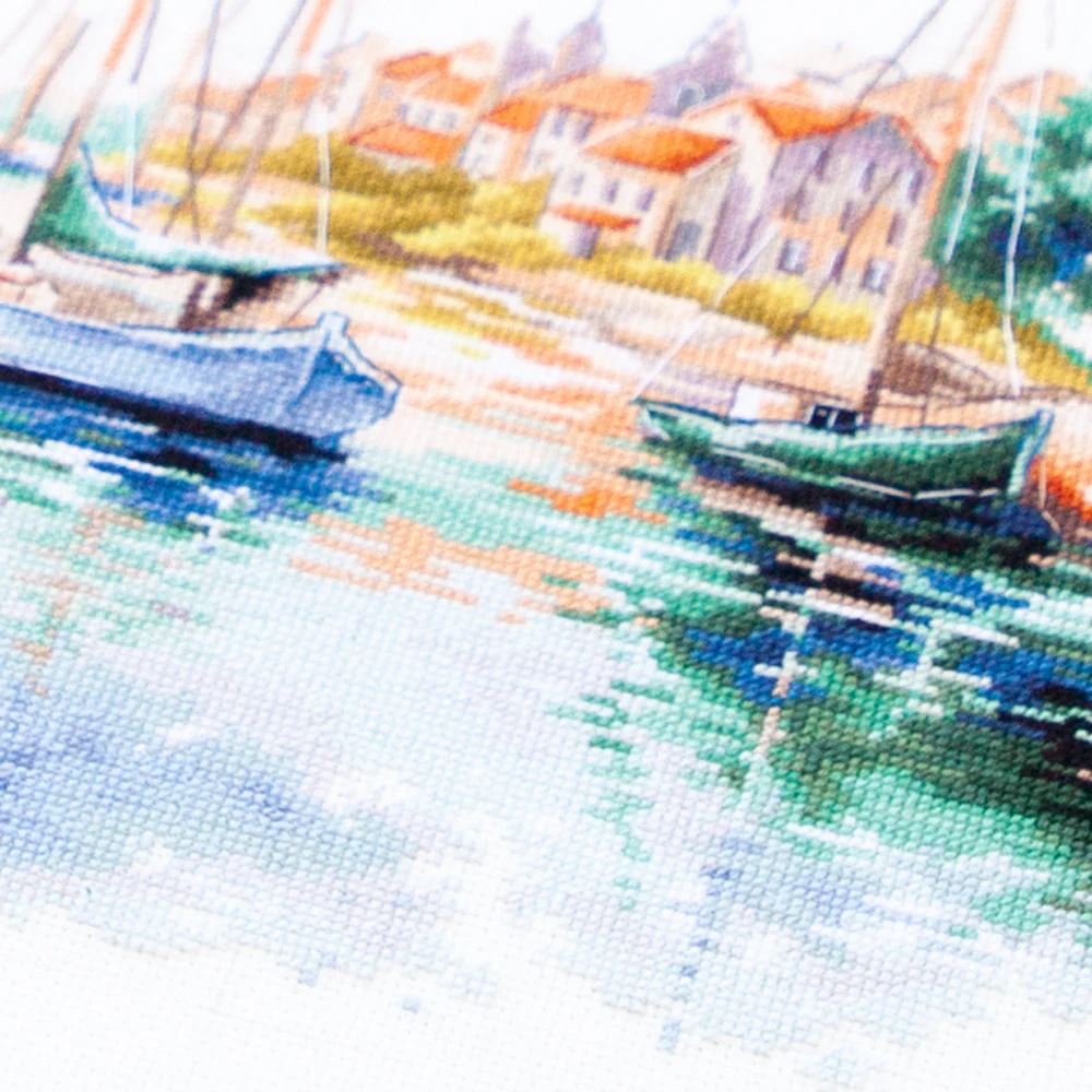 The Quiet Harbor 70-18 Counted Cross-Stitch Kit - Image 8